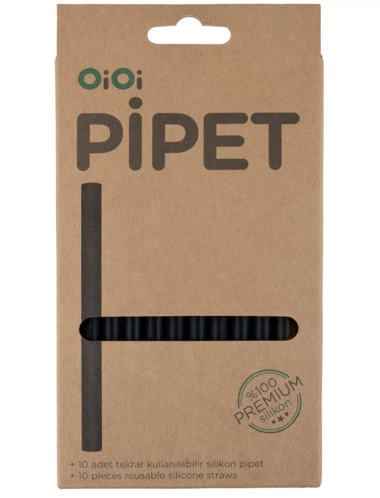OiOi Silikon Pipet 10lu Bitter Black