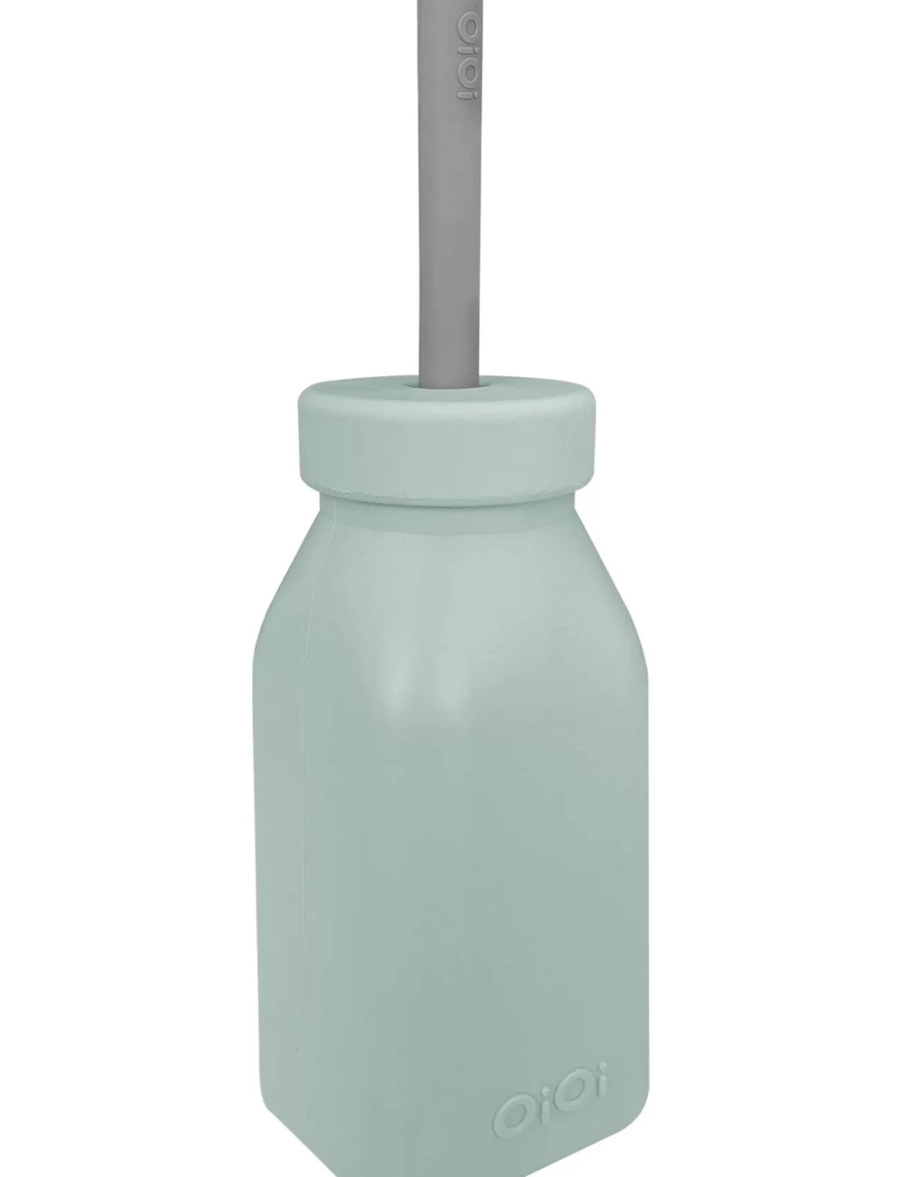 Oioi Şişe + Pipet 200ml River Green / Powder Grey