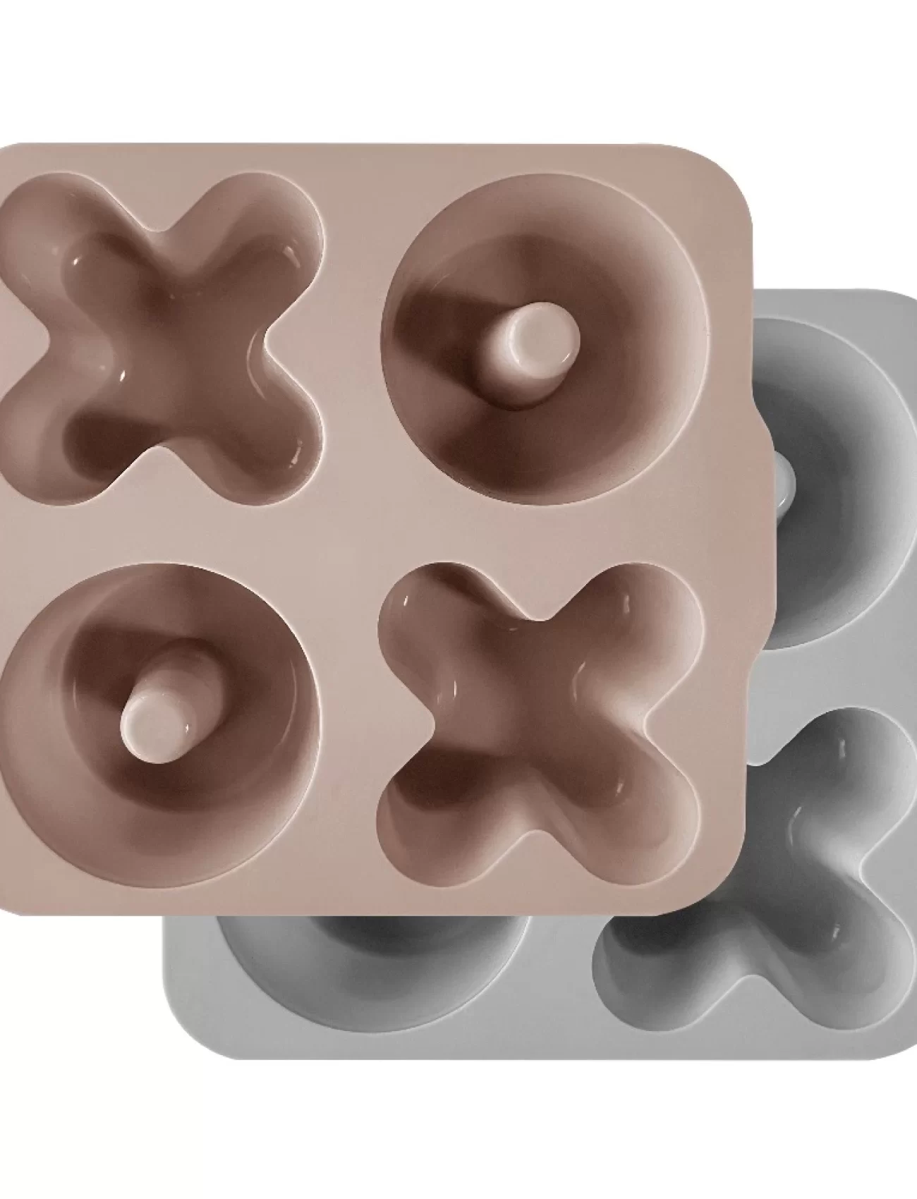 Oioi Xoxo Silikon Kek Kalıbı Bubble Beige / Powder Grey