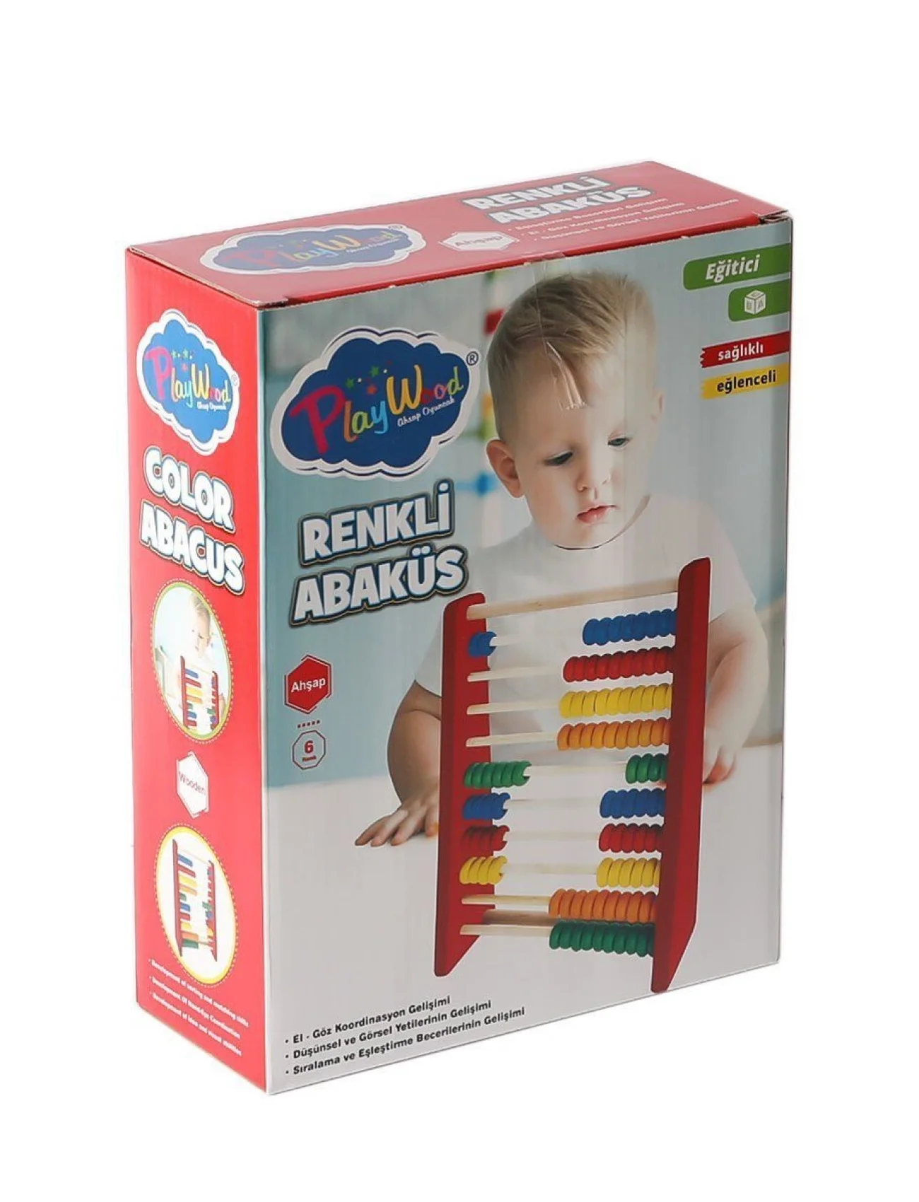 ONY-399 Ahşap Renkli Abaküs -Onyıl