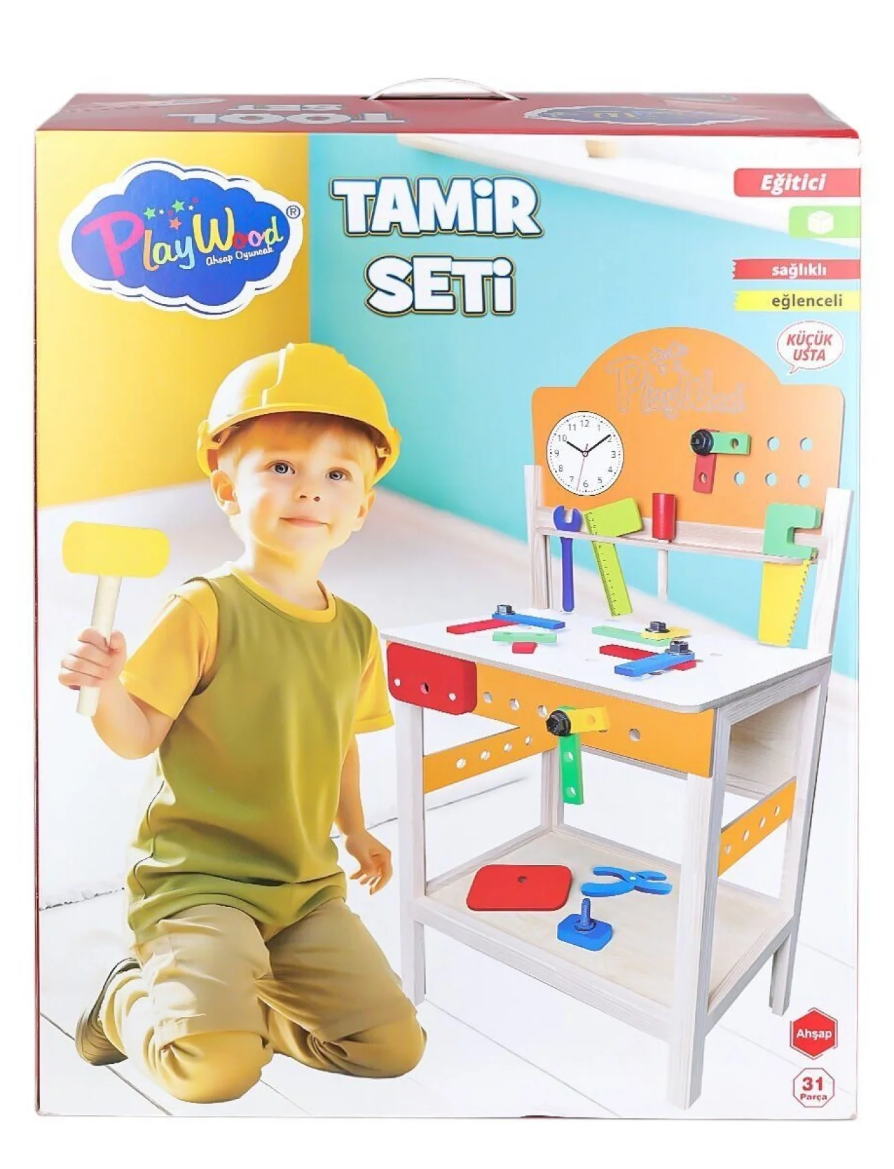 ONY-412 Ahşap Tamir Seti -Onyıl Oyuncak