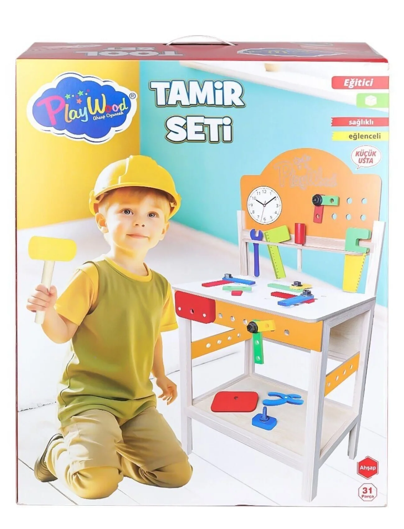 ONY-412 Ahşap Tamir Seti -Onyıl Oyuncak