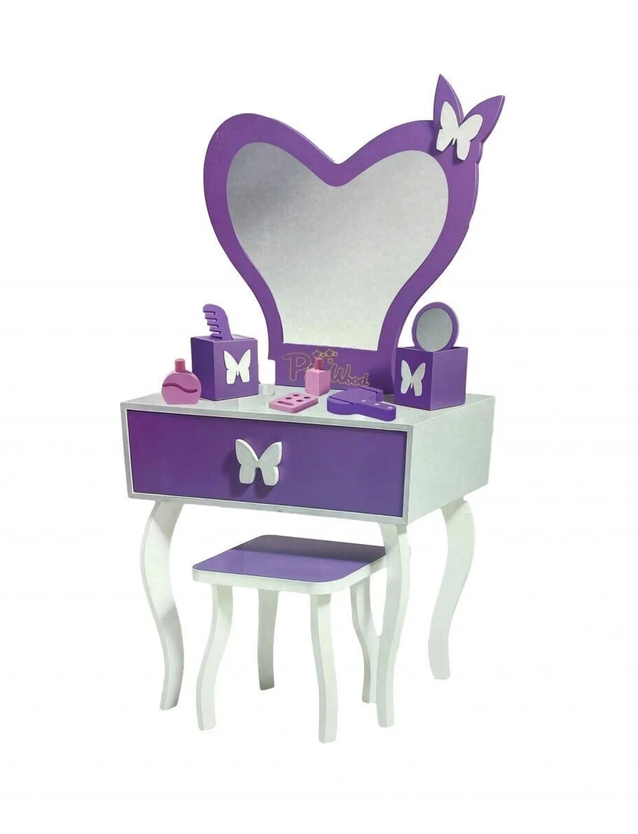 ONY-413 KUTUDA AHŞAP MAKYAJ SETİ