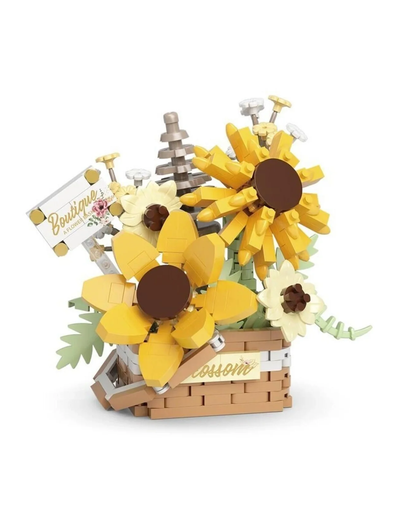 P1085 PANLOS ÇİÇEK BUKETİ 498 PARÇA BLOCK OYUNCAK