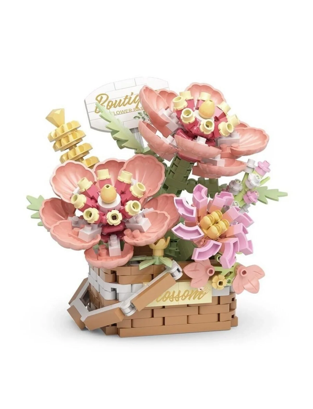 P1086 PANLOS ÇİÇEK BUKETİ 455 PARÇA BLOCK OYUNCAK