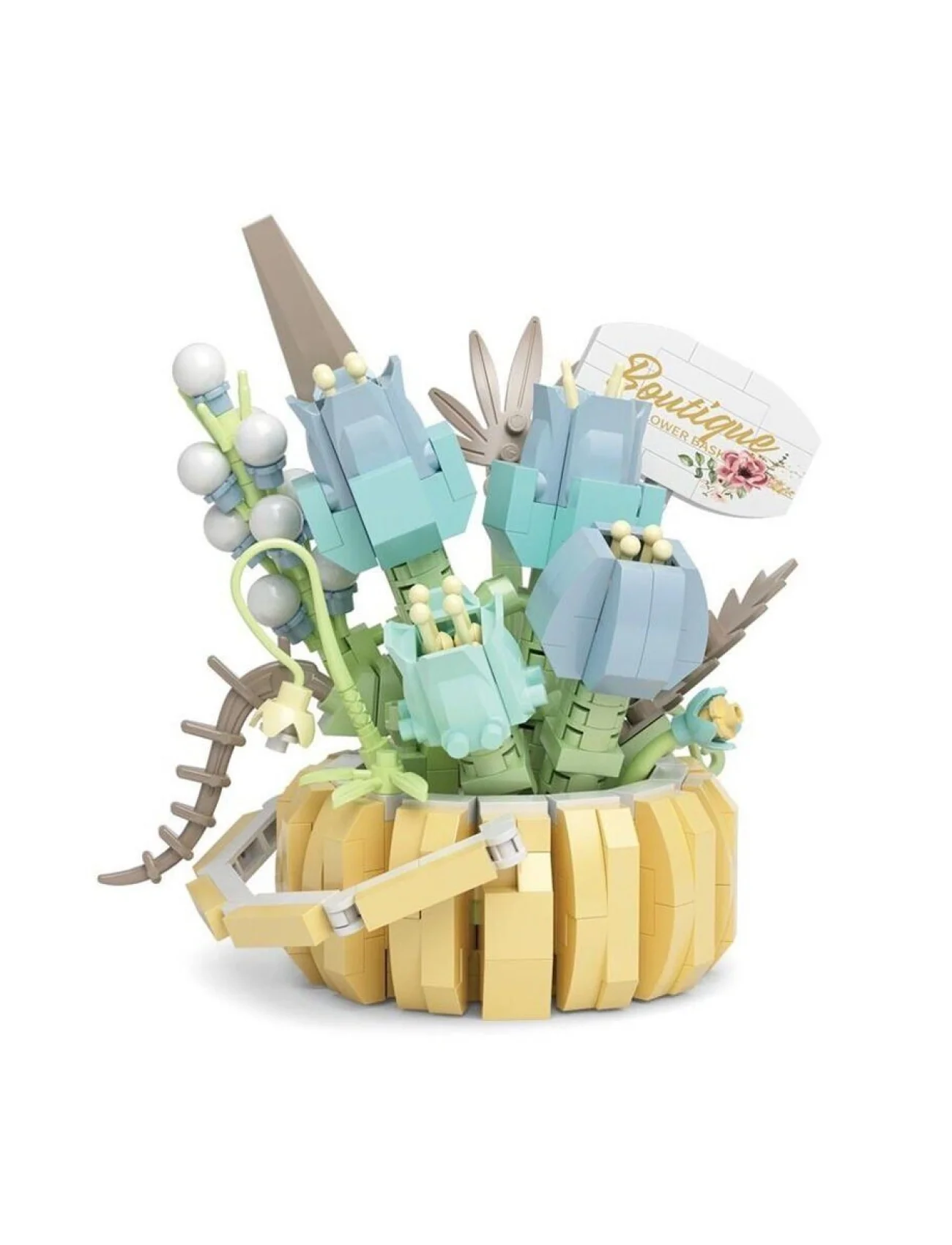 P1092 PANLOS ÇİÇEK BUKETİ 529 PARÇA BLOCK OYUNCAK