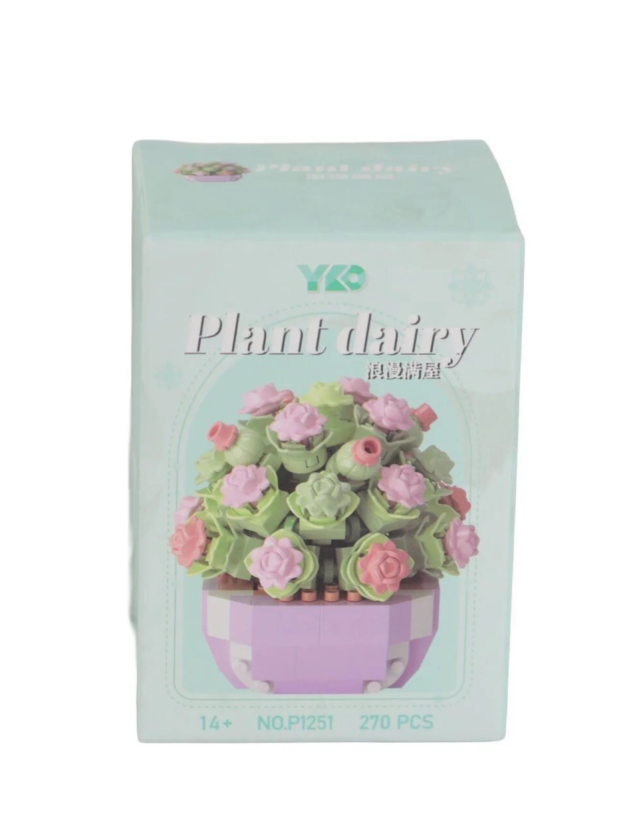 P1251 PANLOS SİMÜLASYON ÇİÇEK SERİSİ 270 PARÇA BLOCK OYUNCAK