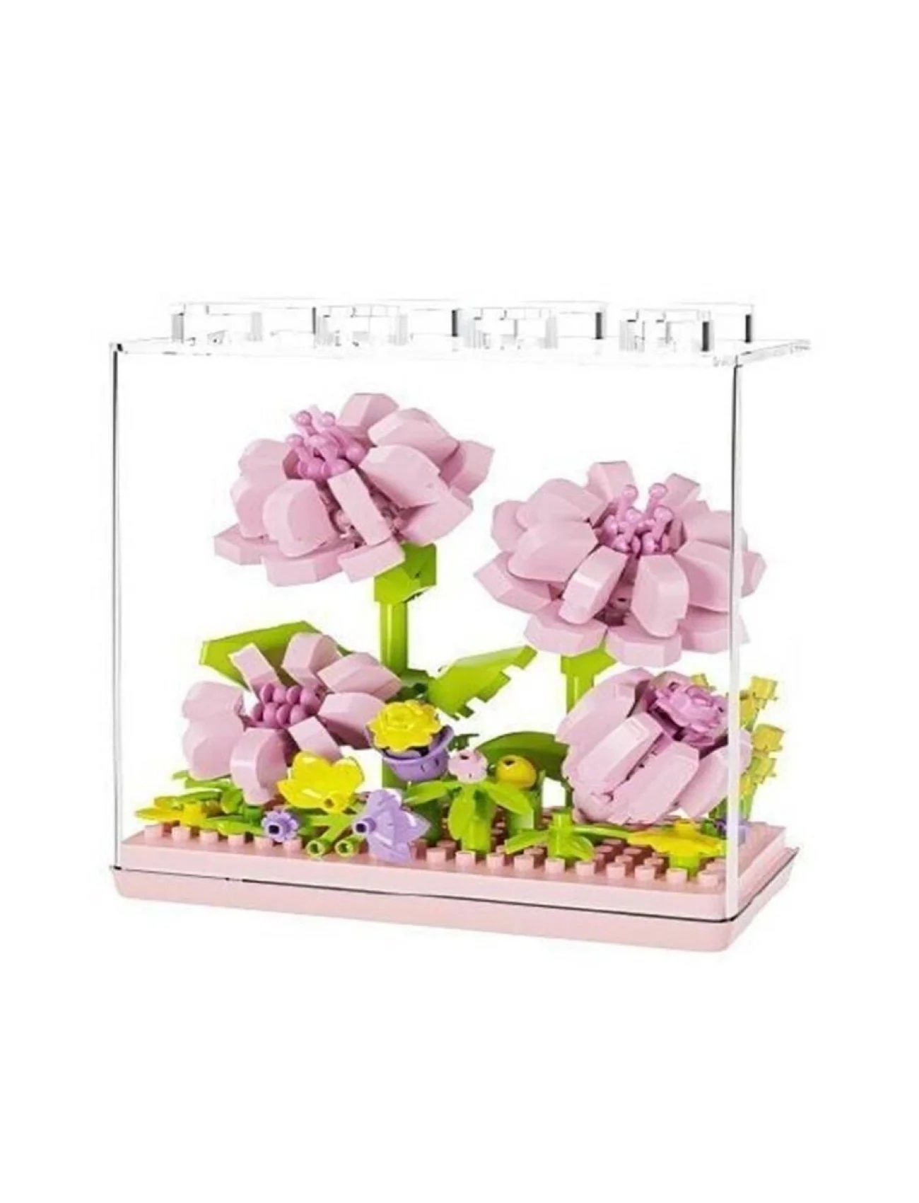 P2504 PANLOS PEMBE PAPATYA MODEL 183 PARÇA BLOCK OYUNCAK