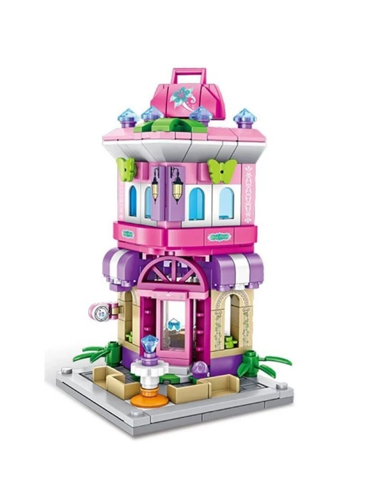 P657038 PANLOS ÇANTA DÜKKANI 266 PARÇA BLOCK OYUNCAK