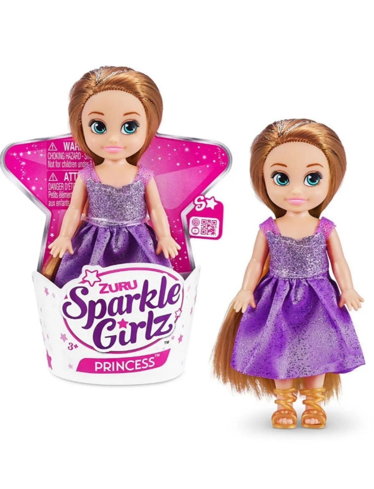 PAK00000 Sparkle Girlz 12cm Prenses Cupcake - 10015TQ3
