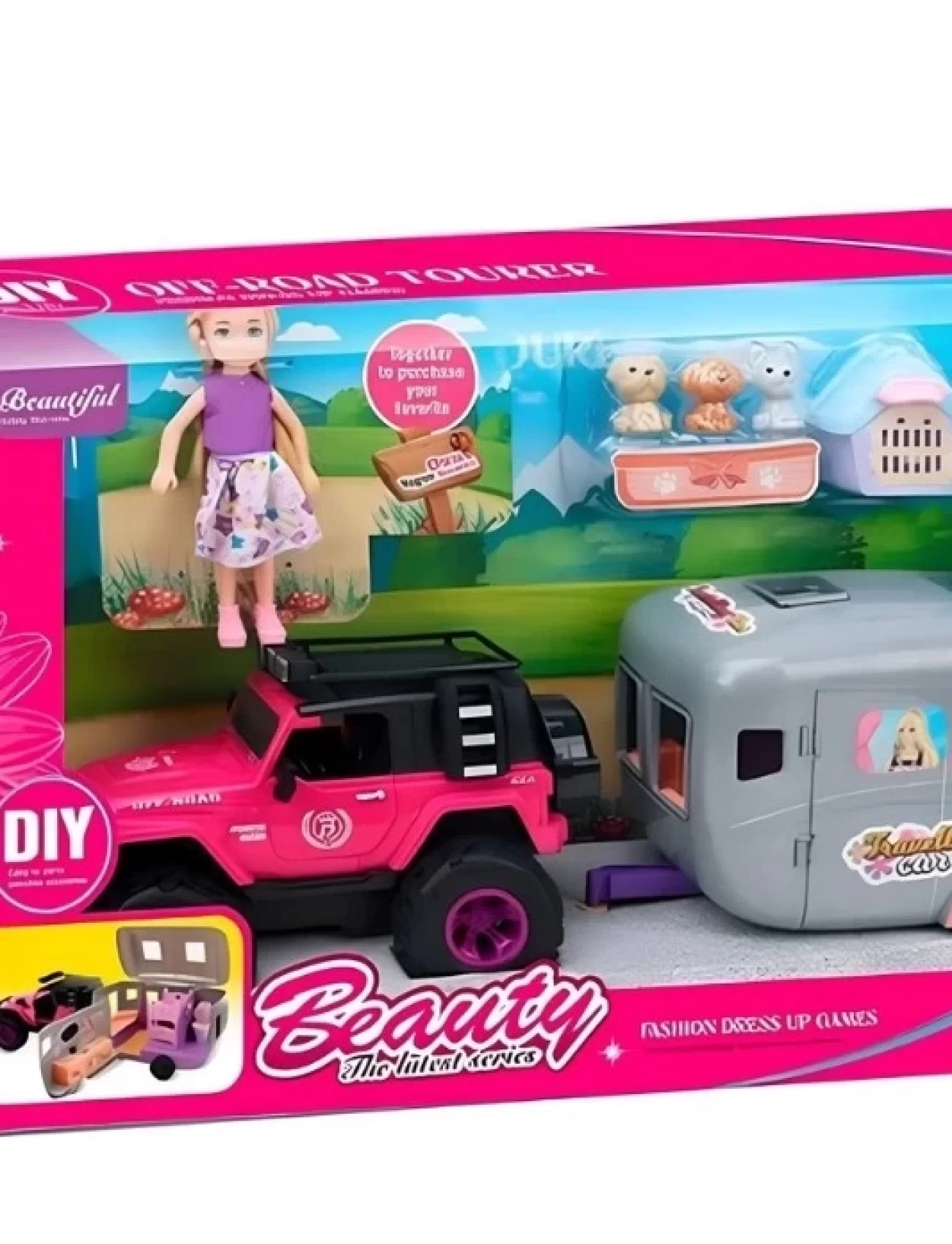 Pasifik Işıklı Jeep Karavan 8005