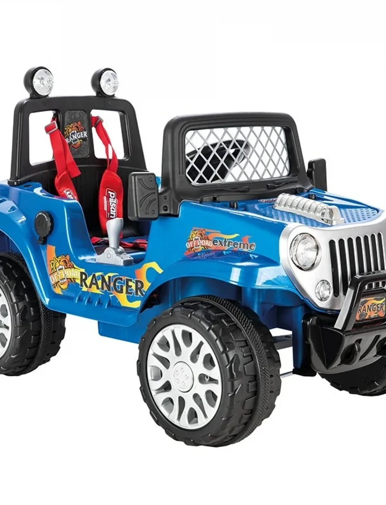 Pilsan Ranger Akülü Araba 12 Volt 05-107 Metalik Mavi