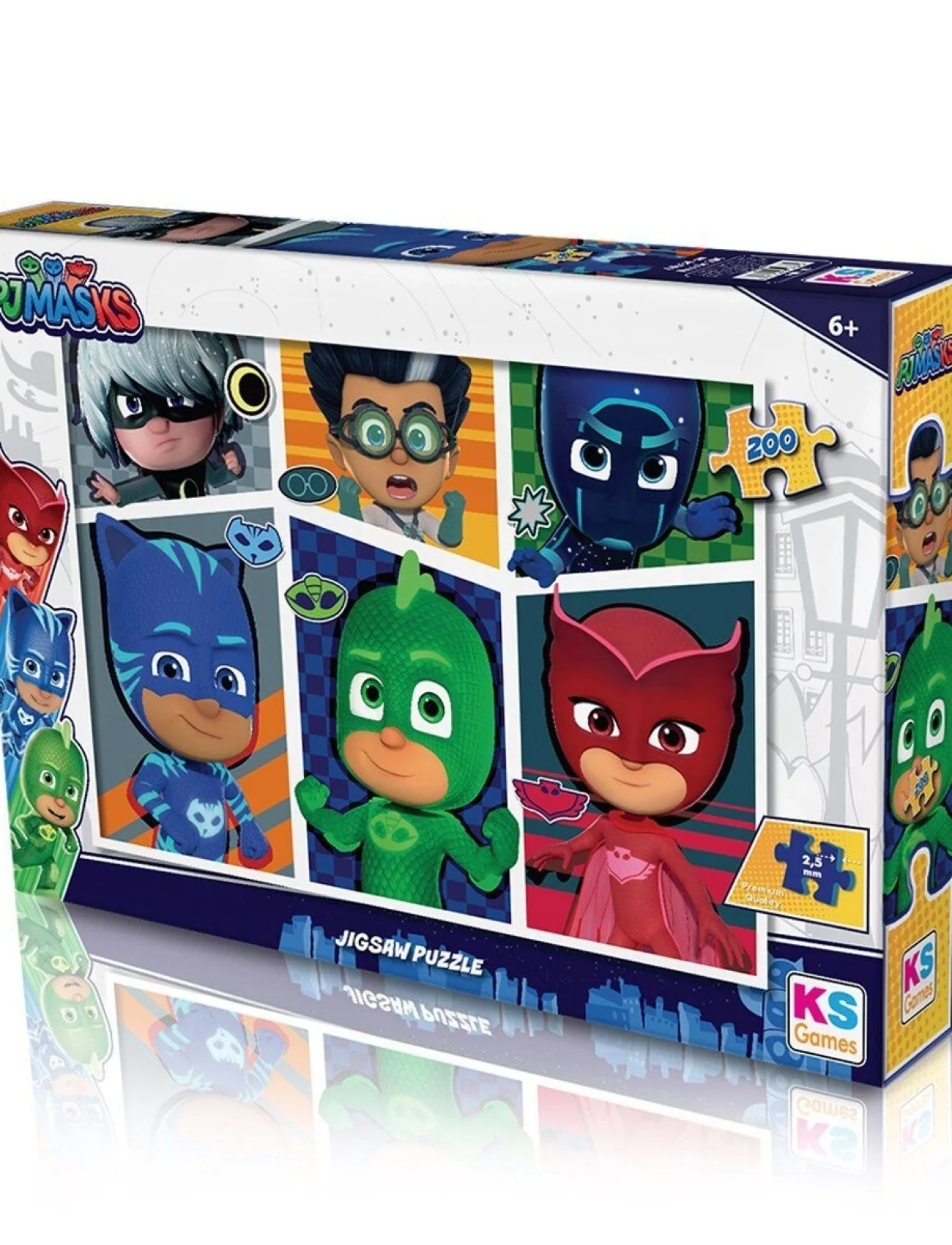 PJM113 KS PJ Masks / 200 Parça Puzzle
