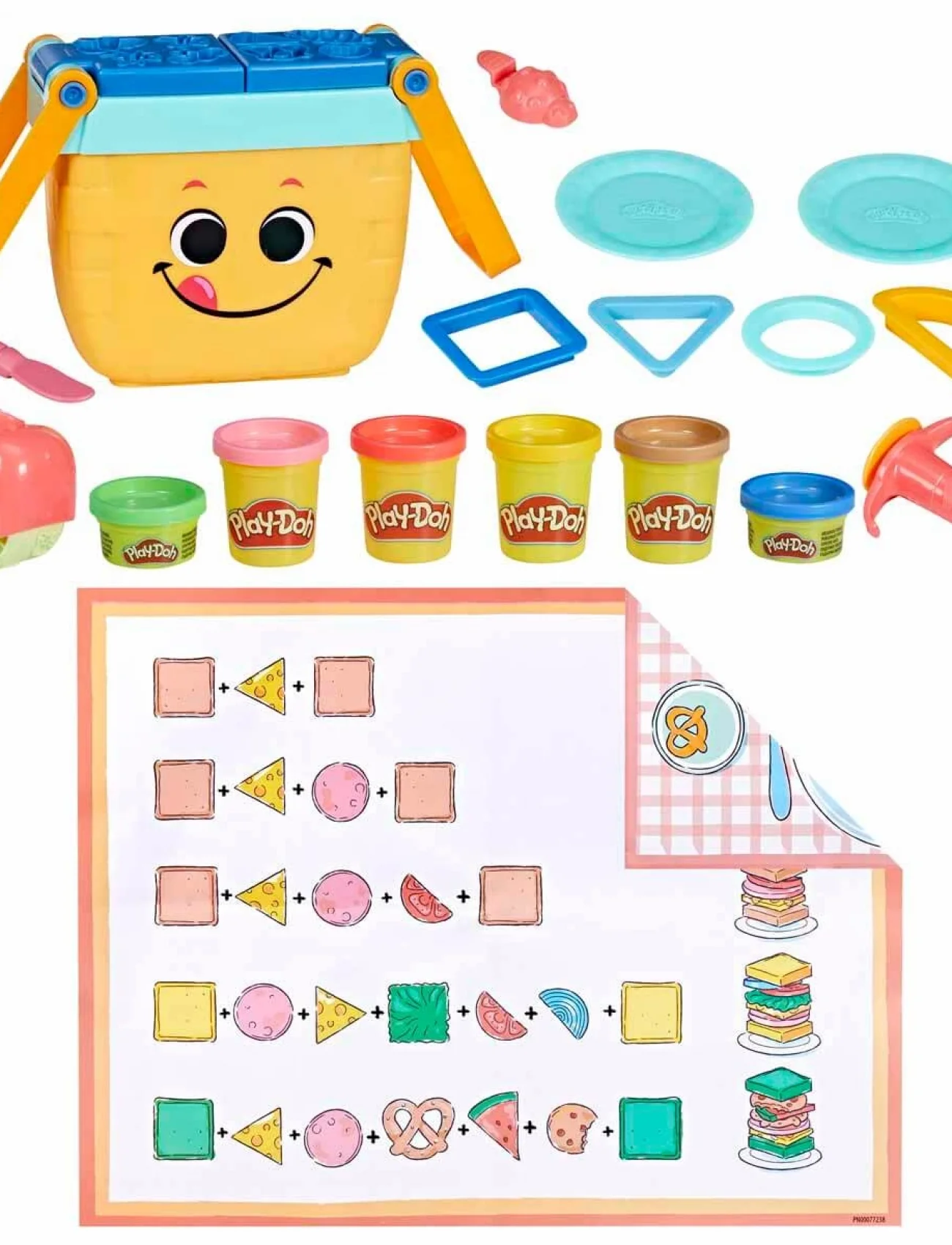 Play Doh Piknik Şekilleri Başlangıç Seti F6916
