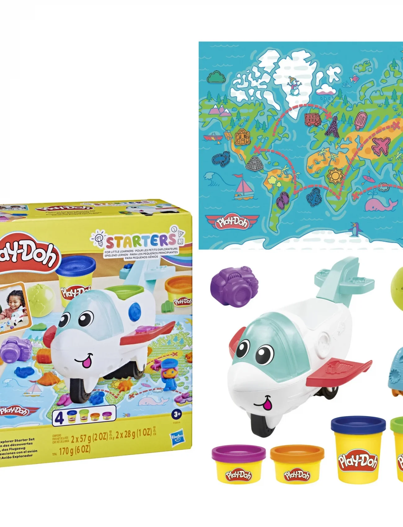 Play Doh Starters Eğlenceli Uçak Oyunu F8804