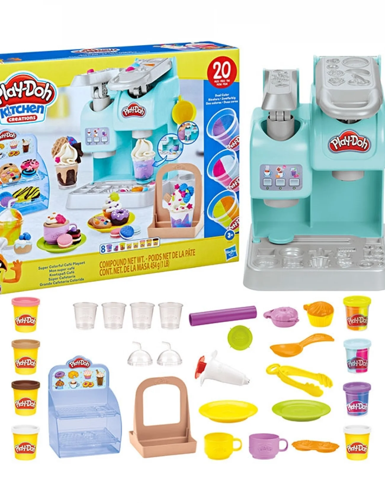 Play Doh Süper Colorful Cafe Playset F5836