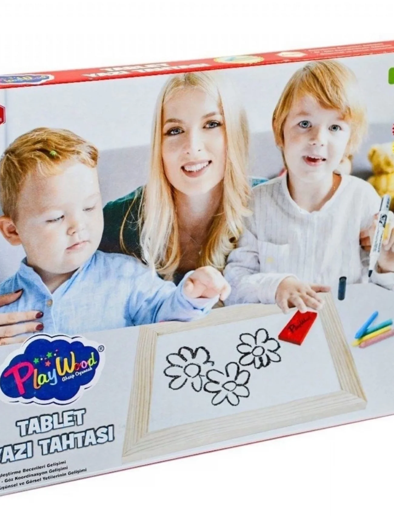 PlayWood Ahşap Tablet Yazı Tahtası 391