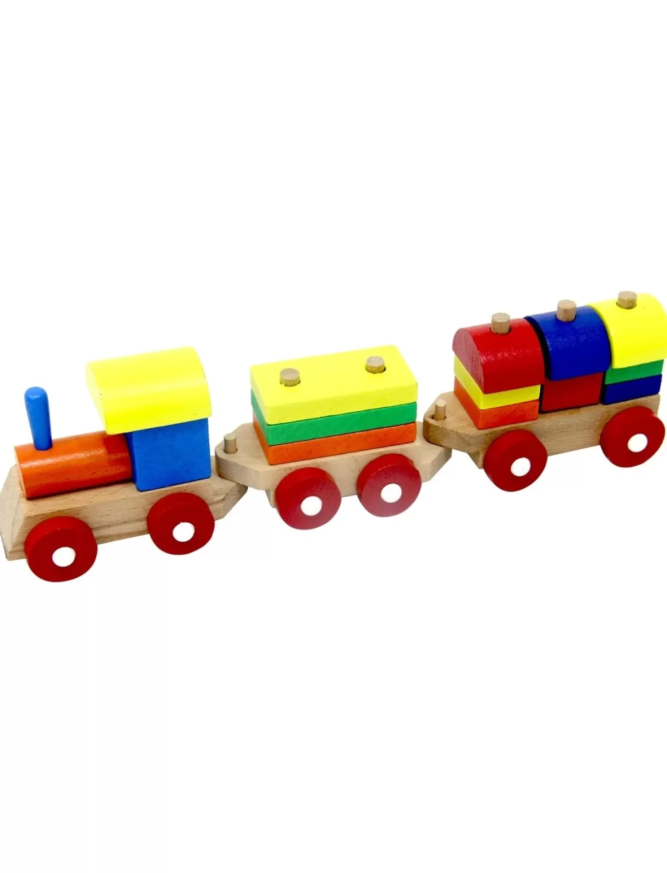 PlayWood Eğitici Ahşap Bloklu Bultak Tren 351