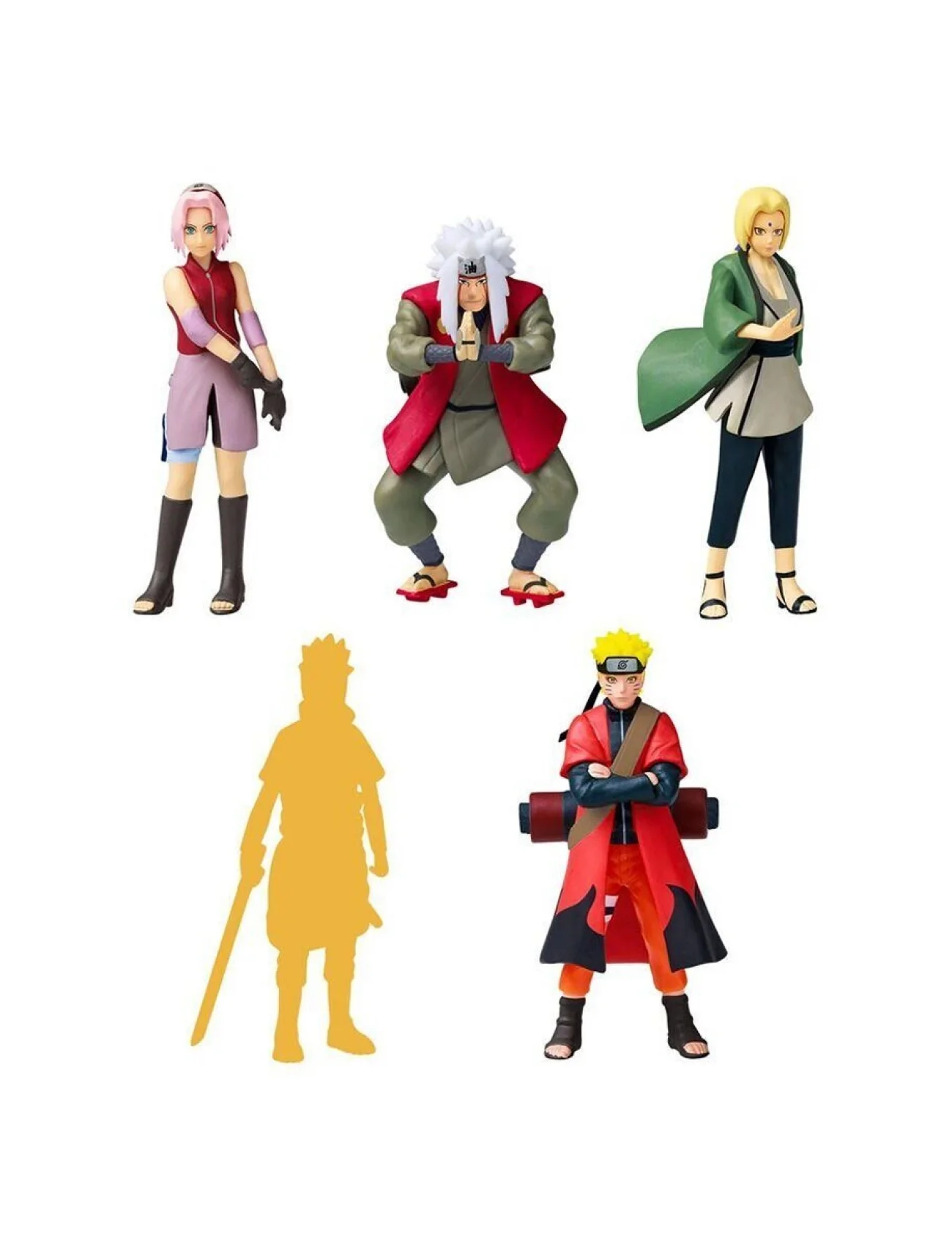 PMI/NSH2040S NARUTO 5Lİ KOLEKSİYON FİGÜR SETİ ASORTİ