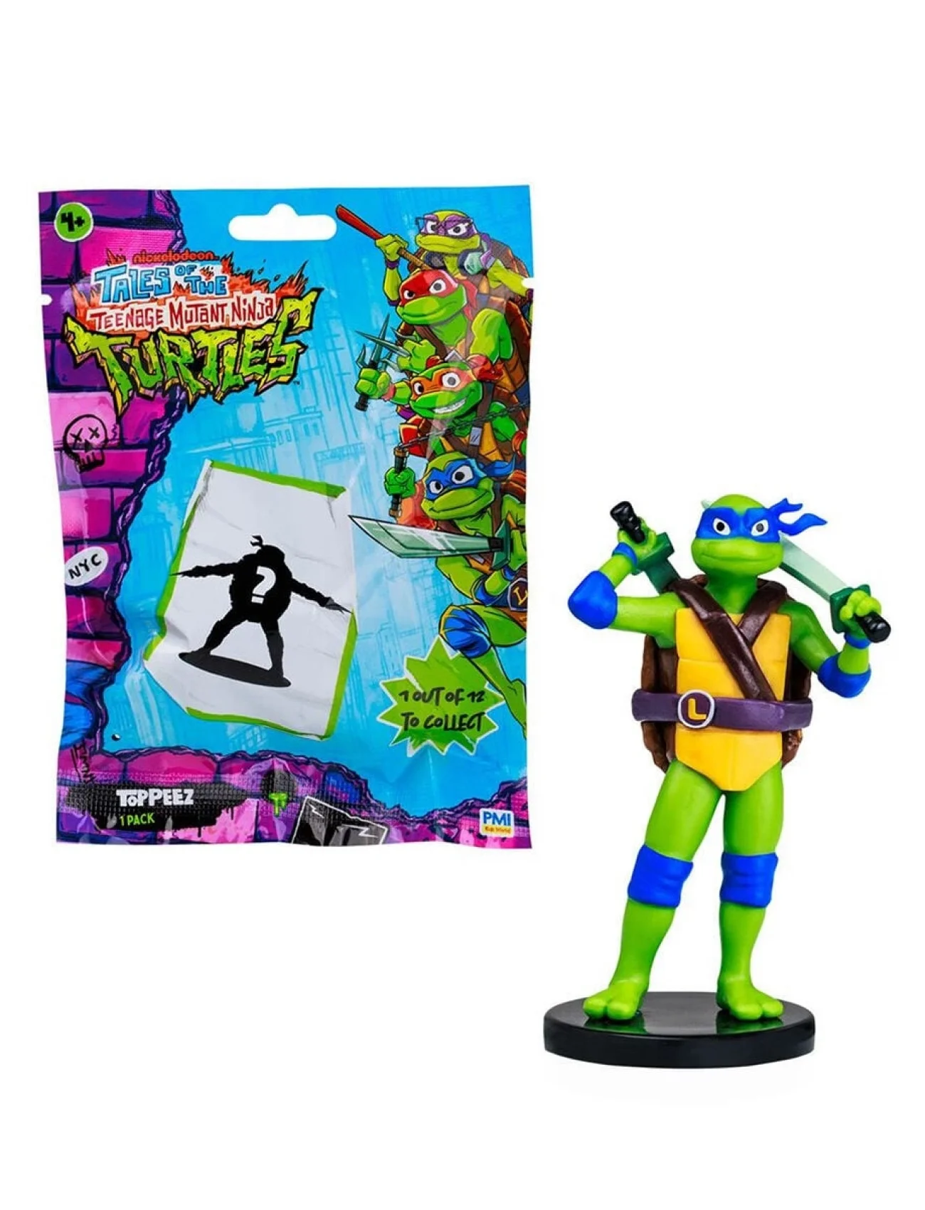 PMI NT2005 Ninja Turtles Toppeez Sürpriz Paket Display