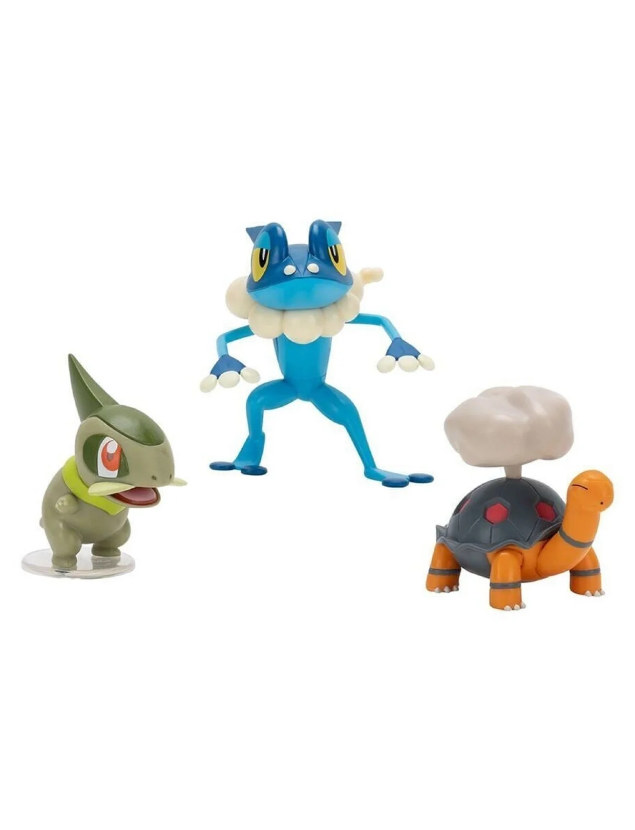 POK 95155-D Pokemon Battle 3lü Figür Seti Asorti