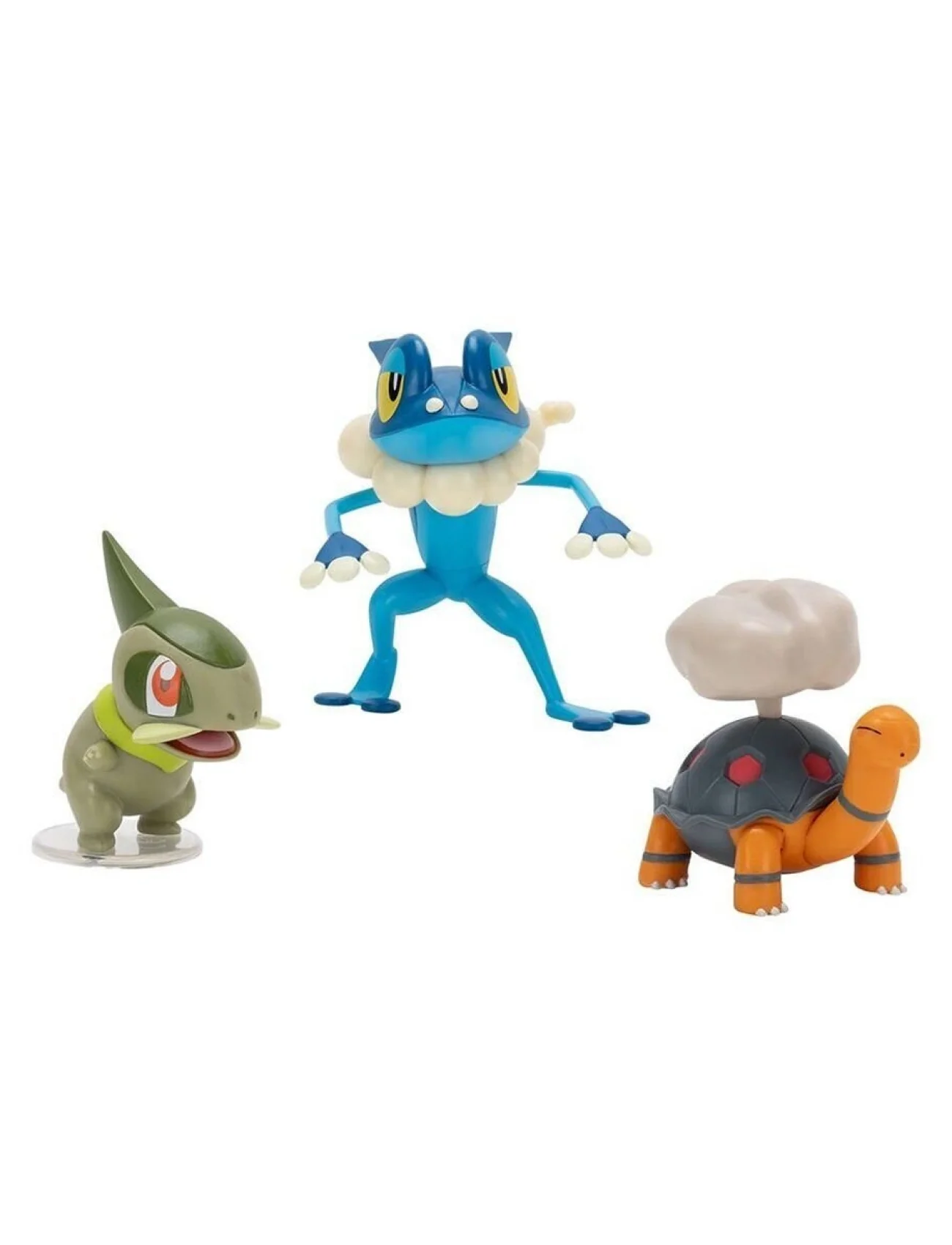 POK 95155-D Pokemon Battle 3lü Figür Seti Asorti