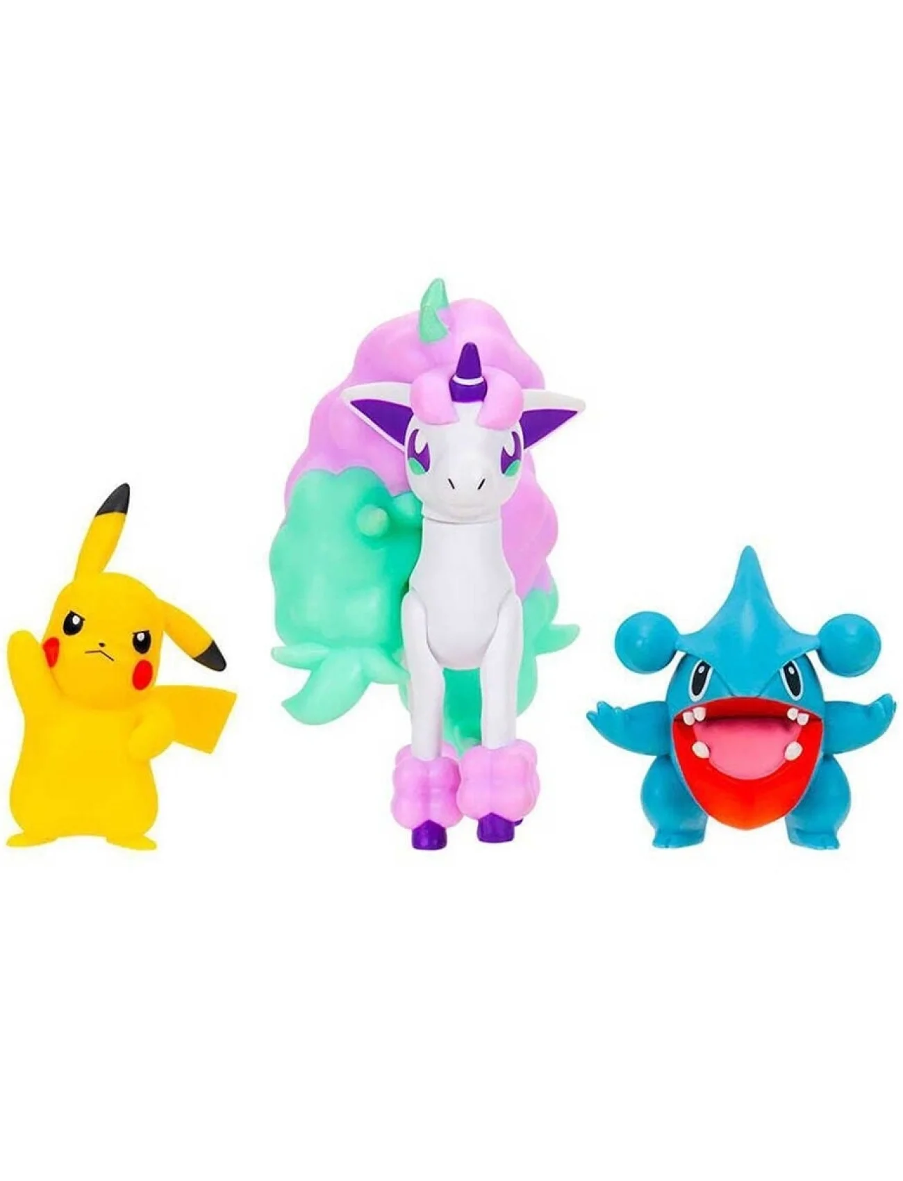POK 95155-F Pokemon Battle 3lü Figür Seti Asorti