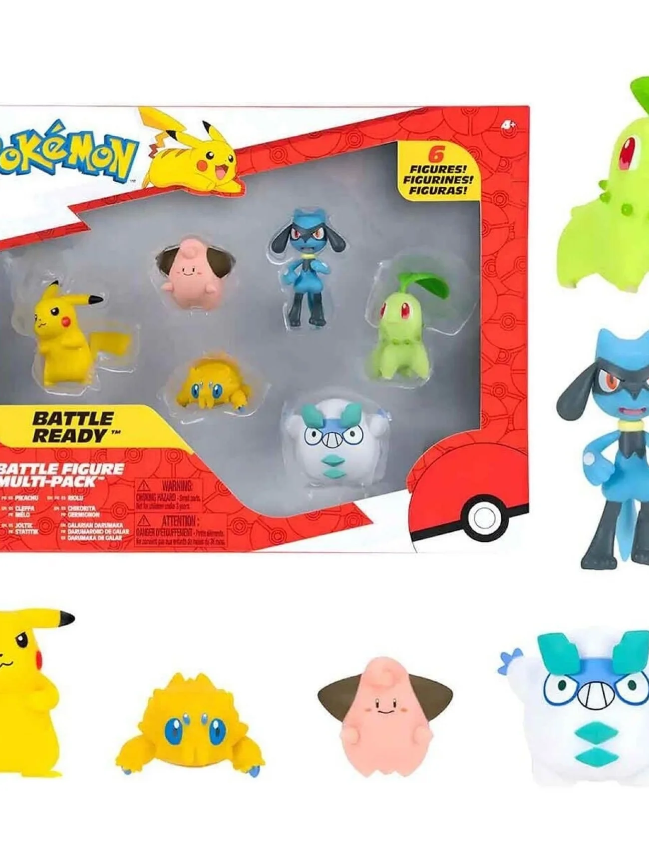 POK PKW2469-A Pokemon Battle 6lı Figür Seti