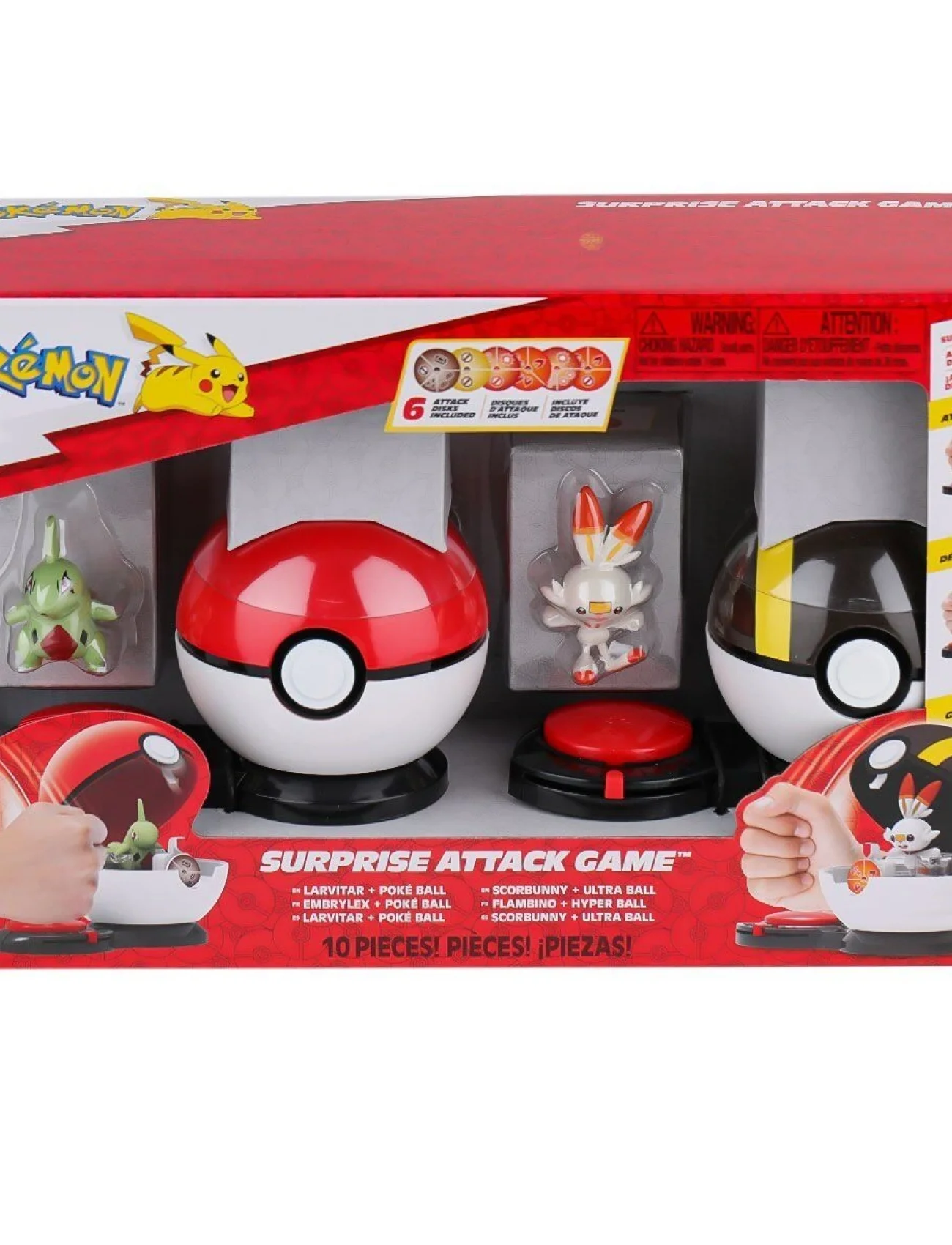 POK PKW2474 Pokemon Sürpriz Atak Oyun Seti Seri 1 Asorti
