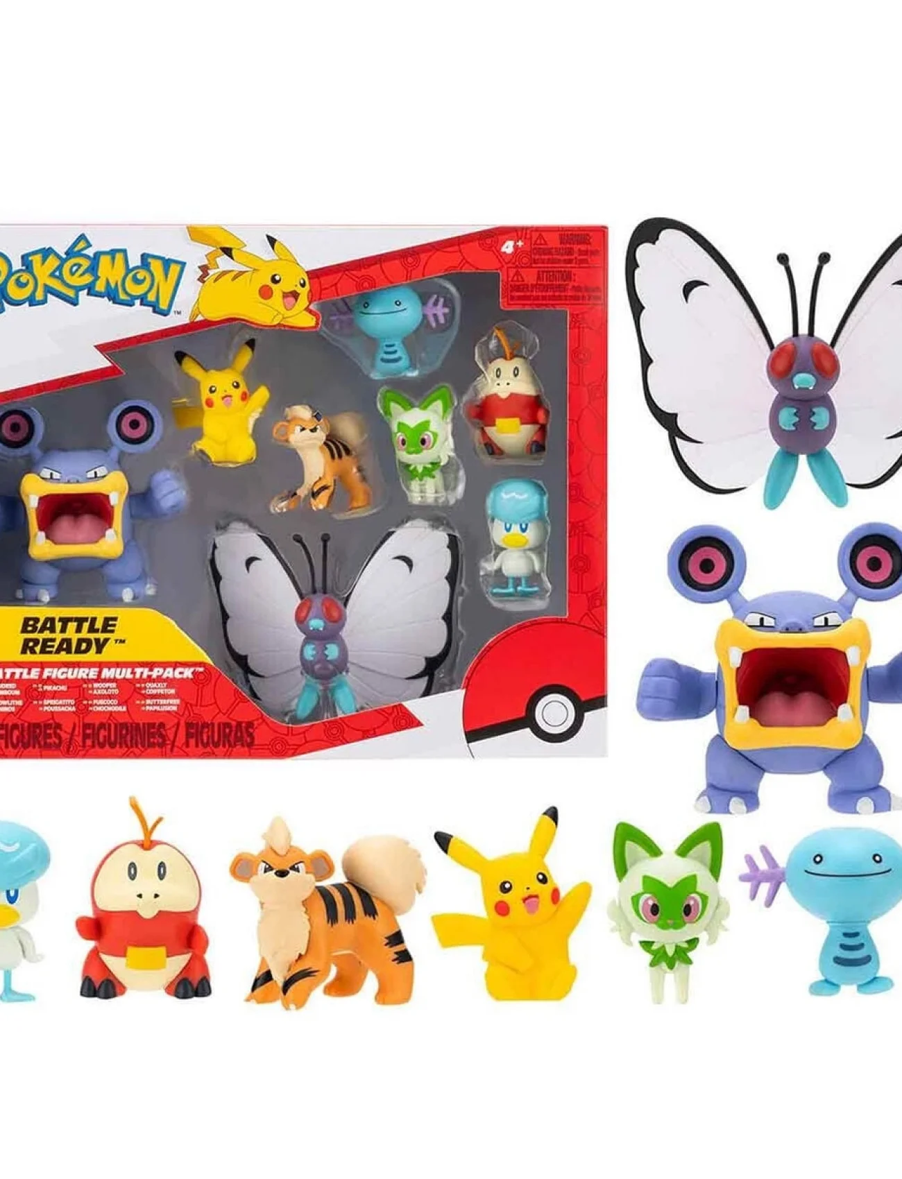POK PKW2542-E Pokemon Battle 8li Figür Seti