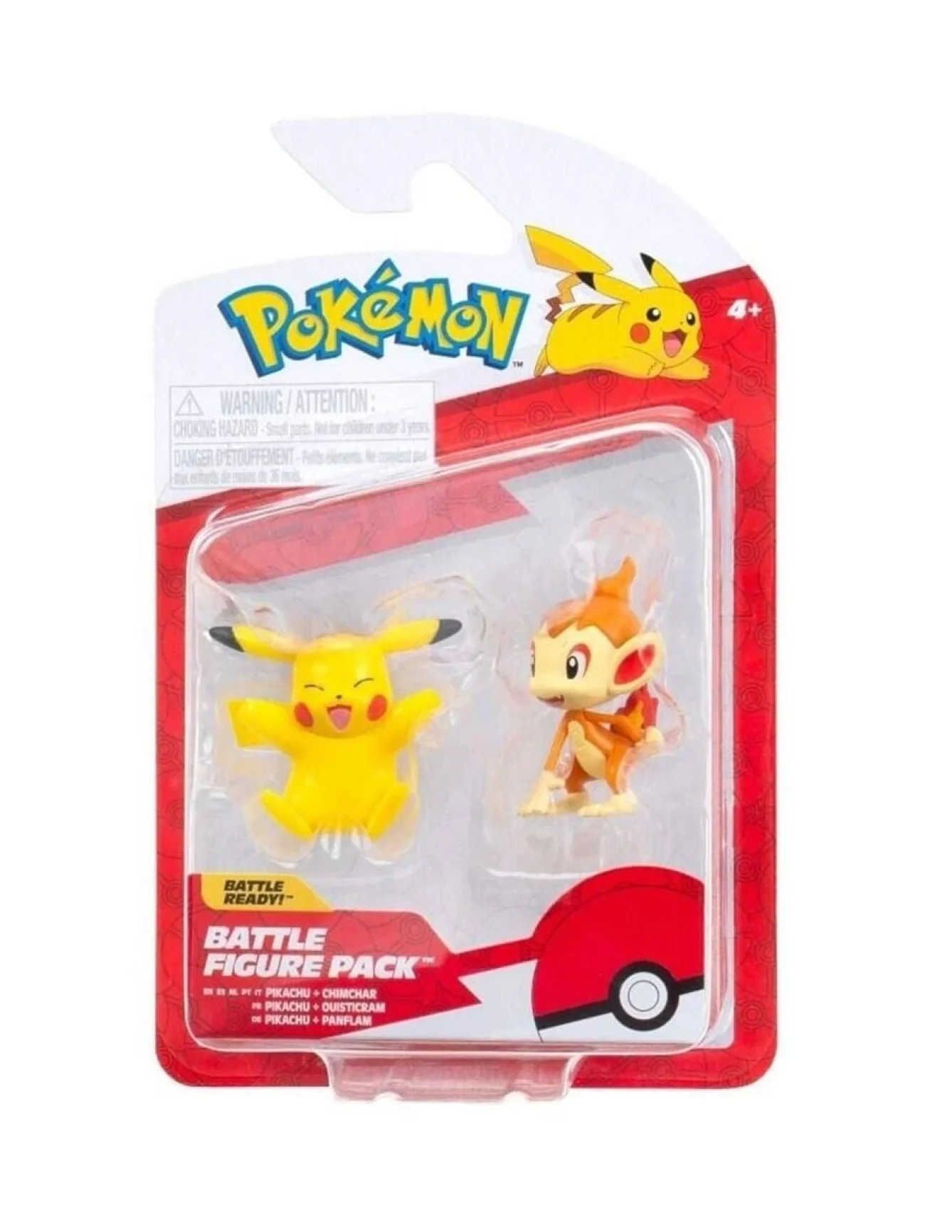 POK PKW3355-X Pokemon Battle 2li Figür Seti Asorti