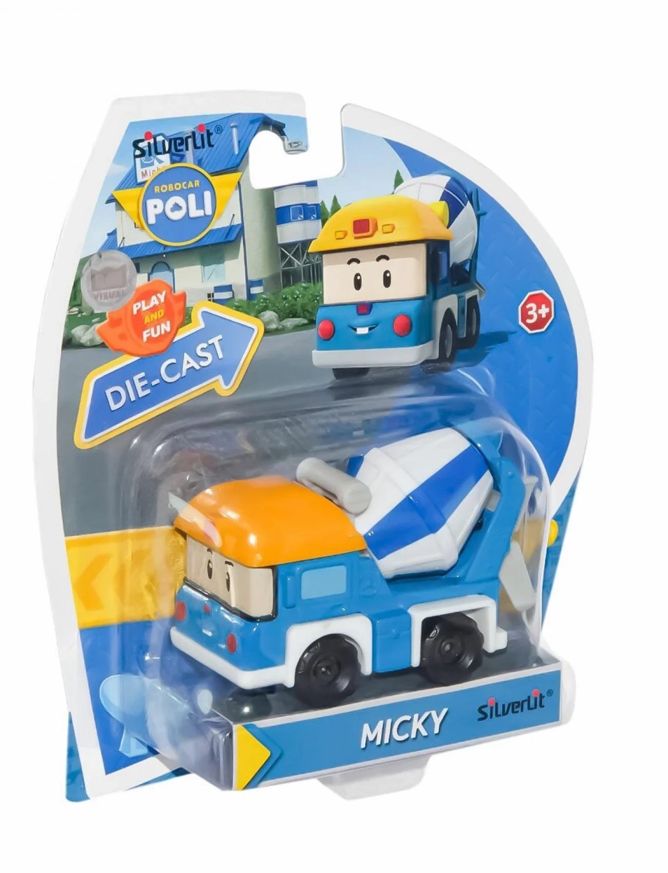 POLI 83259 Metal Araç Karakter Figürler -Neco