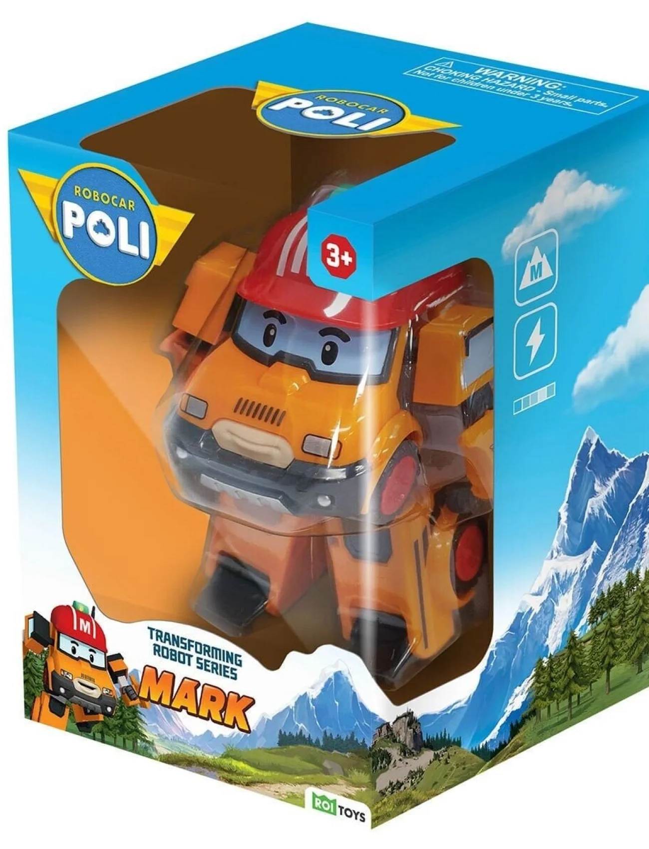 POLI MRT-0654 Robocar Poli Transforming Robot Mark Figür