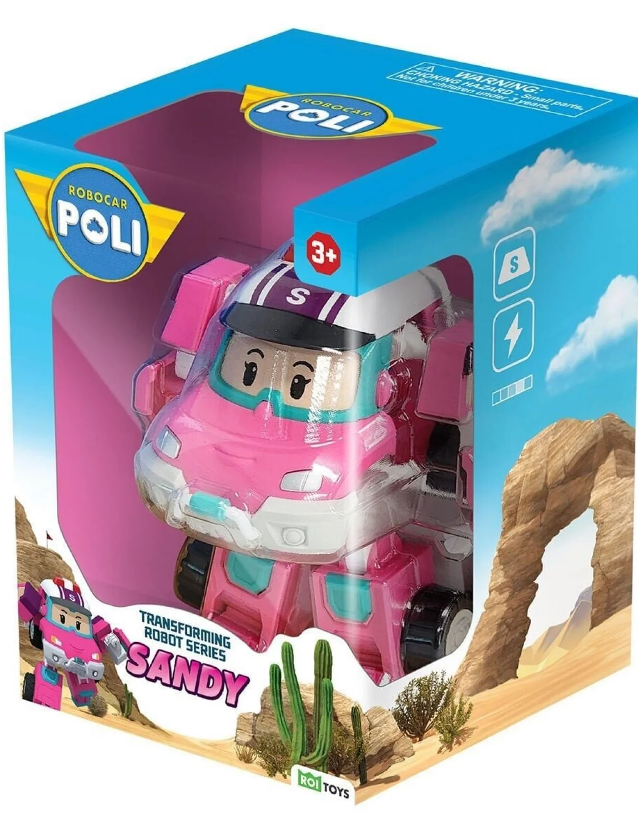 POLI MRT-0657 Robocar Transforming Robot Figür Sandy