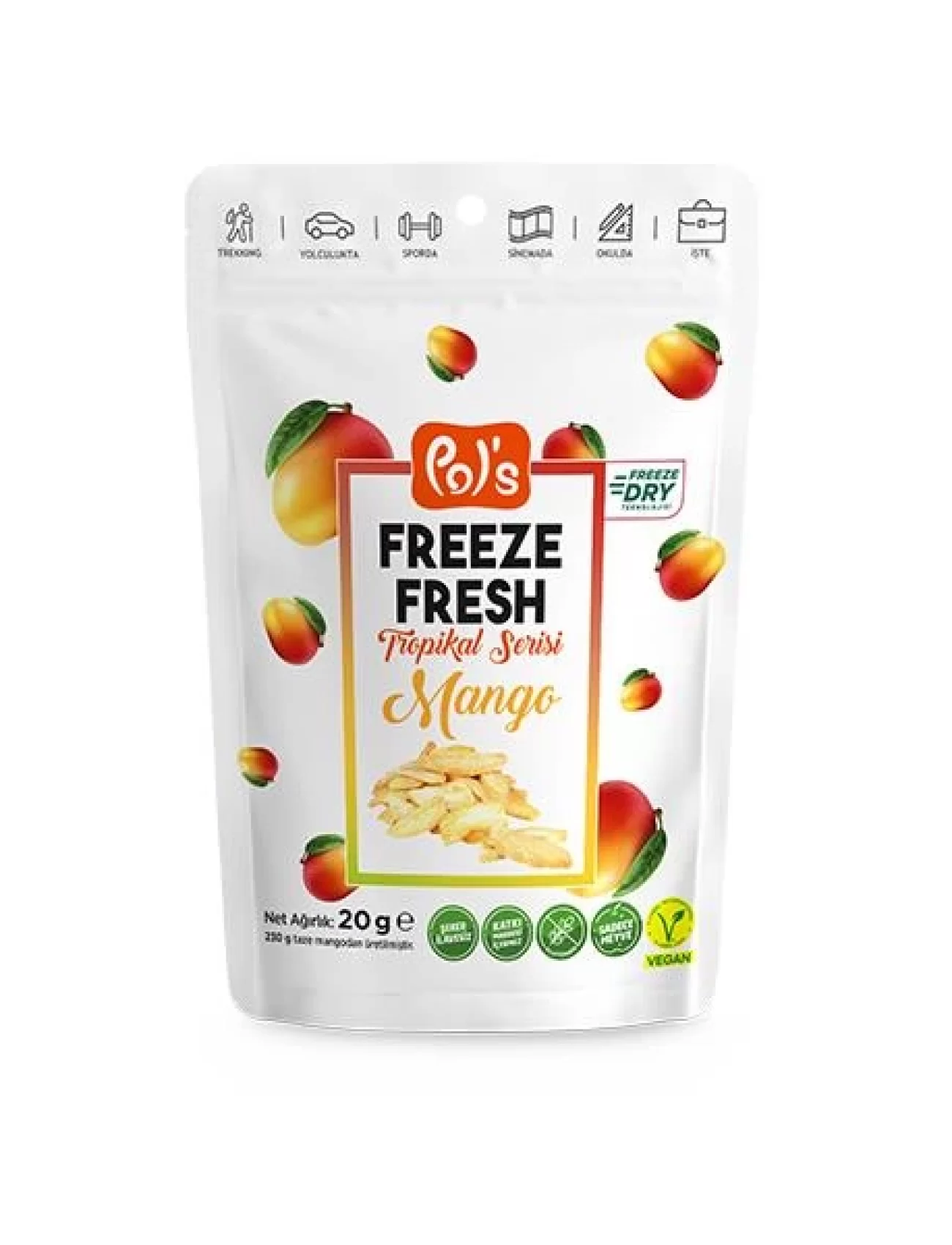 Pol’s Freeze Fresh Mango 20 G