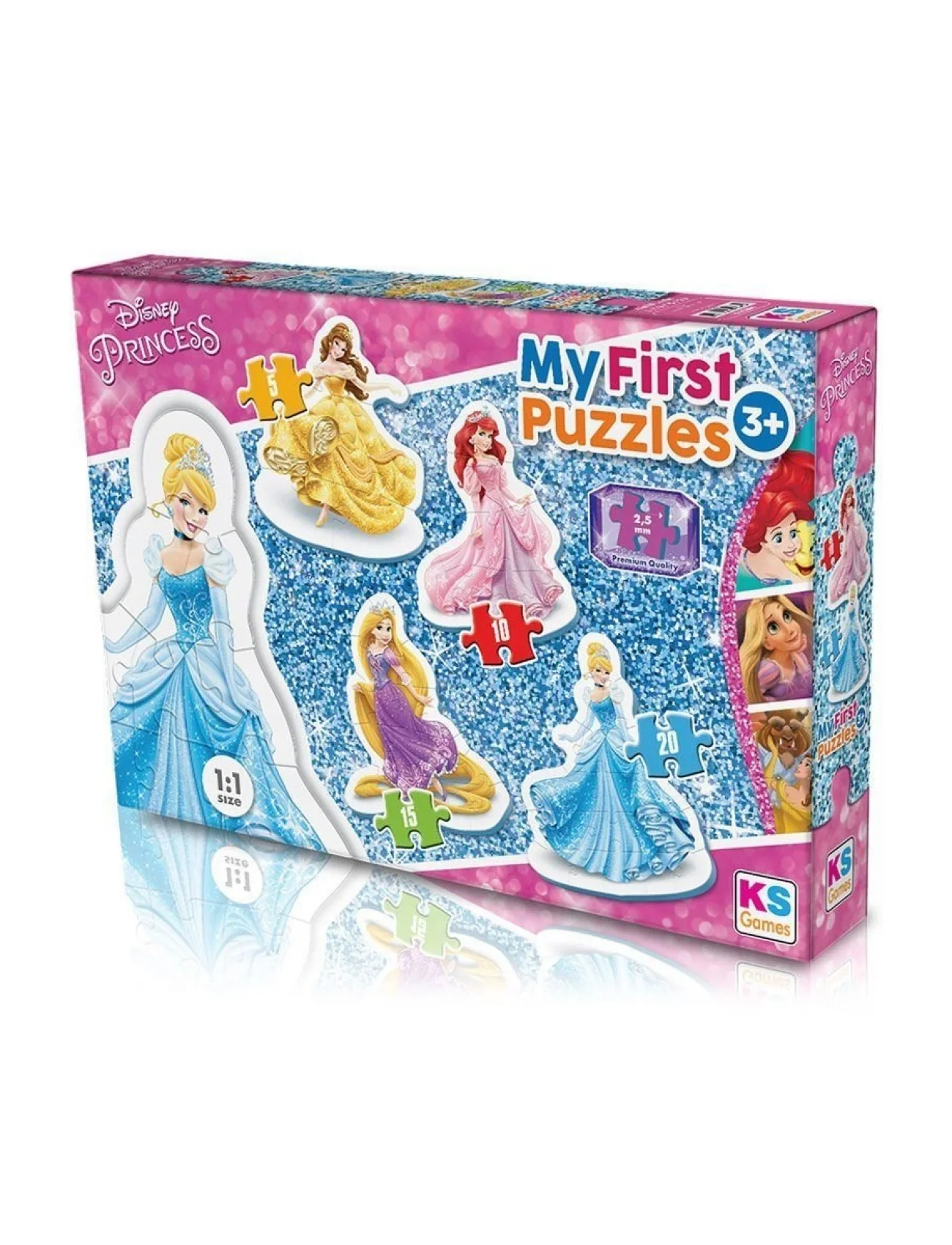 PR 10304 Prenses Benim Puzzle 4 in 1 - Ks Puzzle
