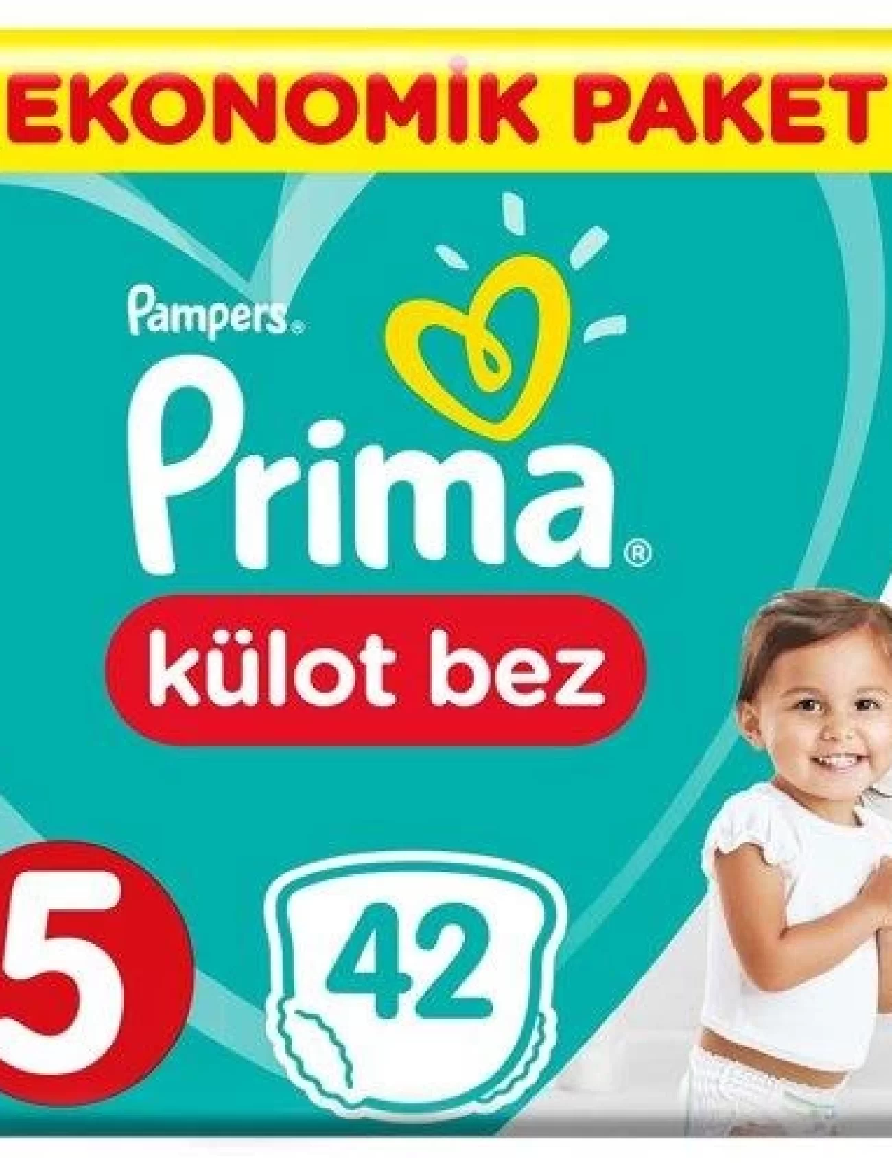 Prima Külot Bebek Bezi Eko Paket 5 Beden 42 Adet