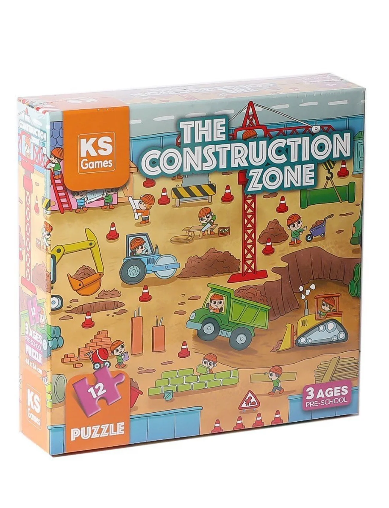PRS 32704 The Construction Pre School Puzzle -KS Puzzle