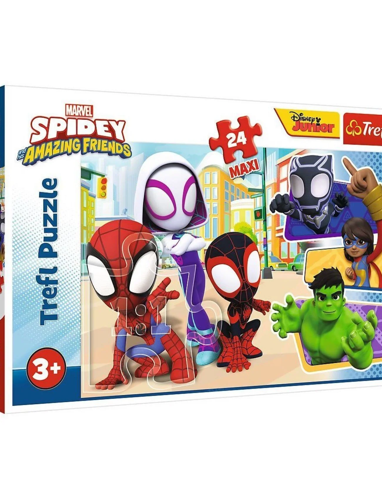 PUZZLE-14348 Maxi Spidey And His 24 Parça Çocuk Puzzle -Vardem