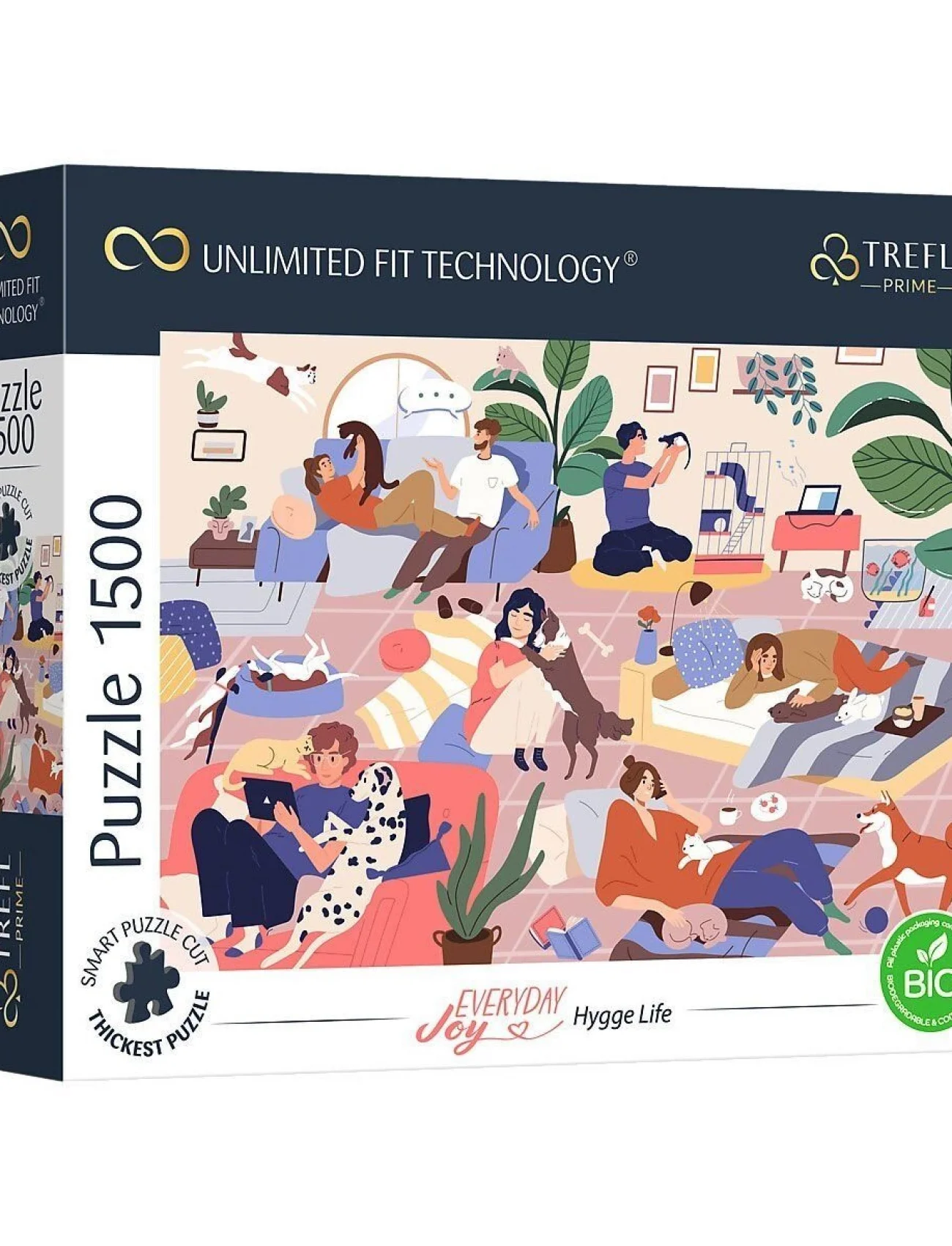 PUZZLE-26206 Evcil Hayvanlar 1500 Parça Puzzle