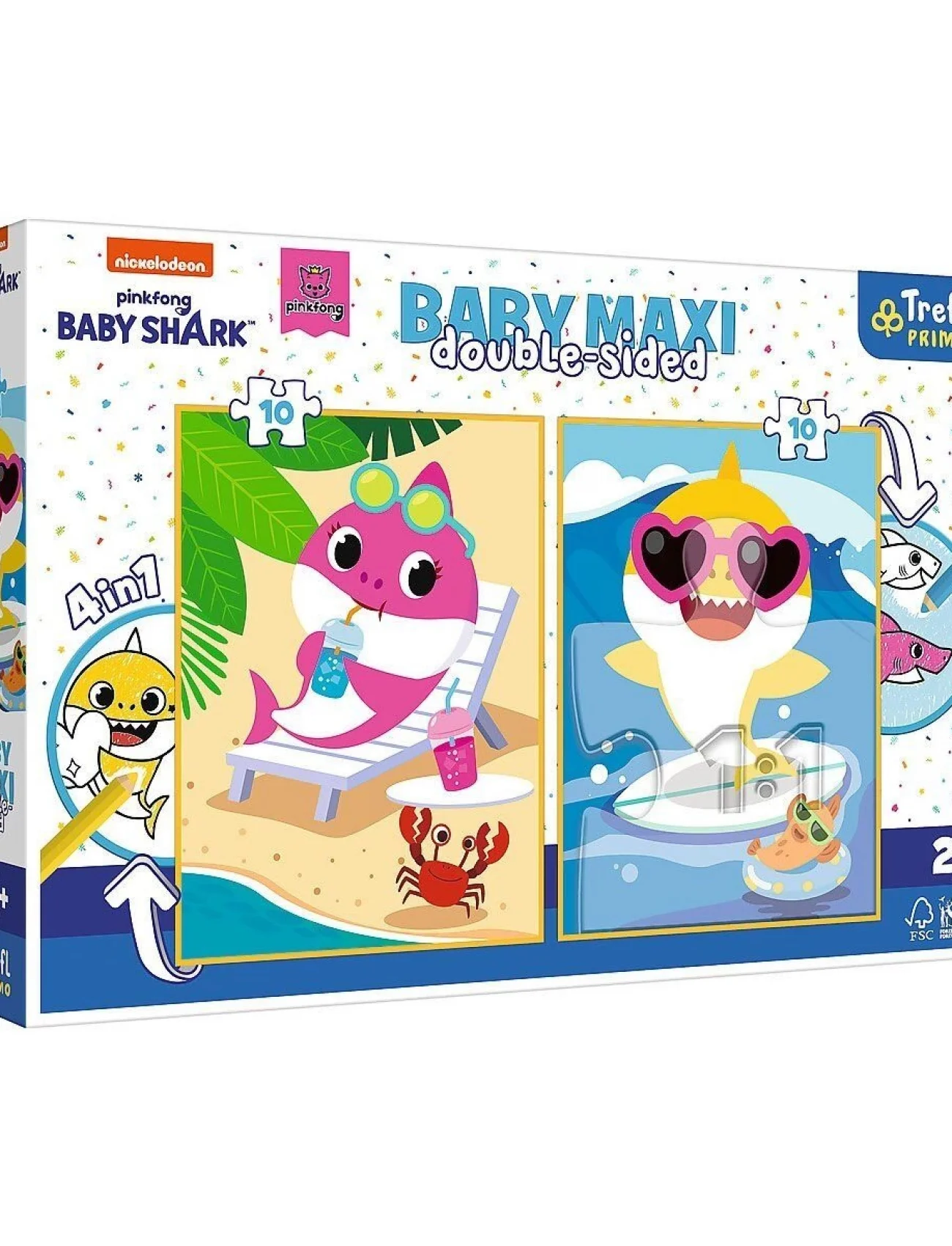 PUZZLE-43005 Baby Puzzle 2x10