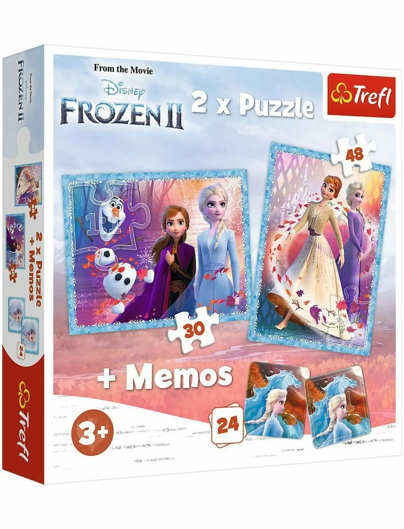 PUZZLE-90814 2IN1 Frozen II Çocuk Puzzle