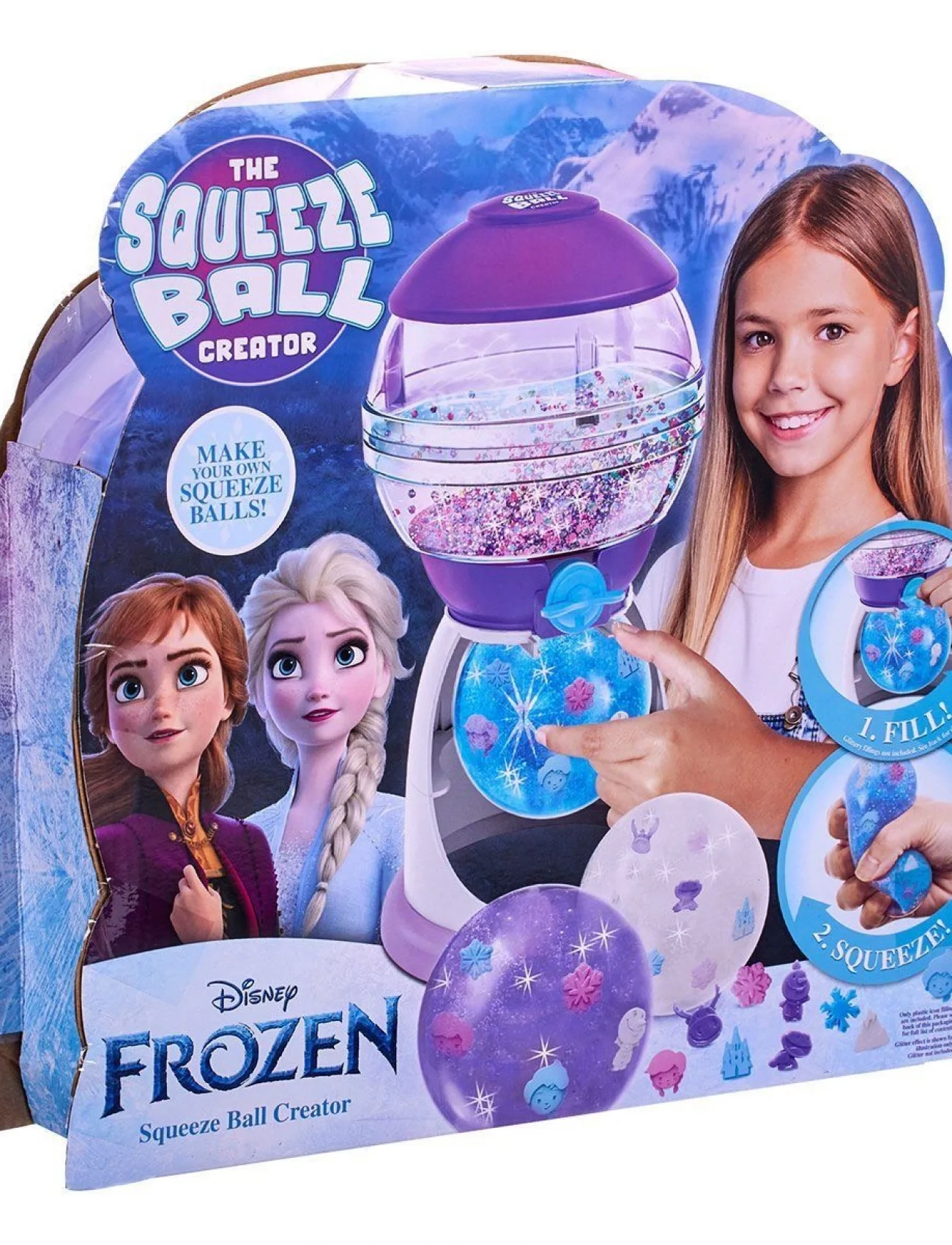 QUB01000 The Squeez Ball Maker Frozen Oyun Seti