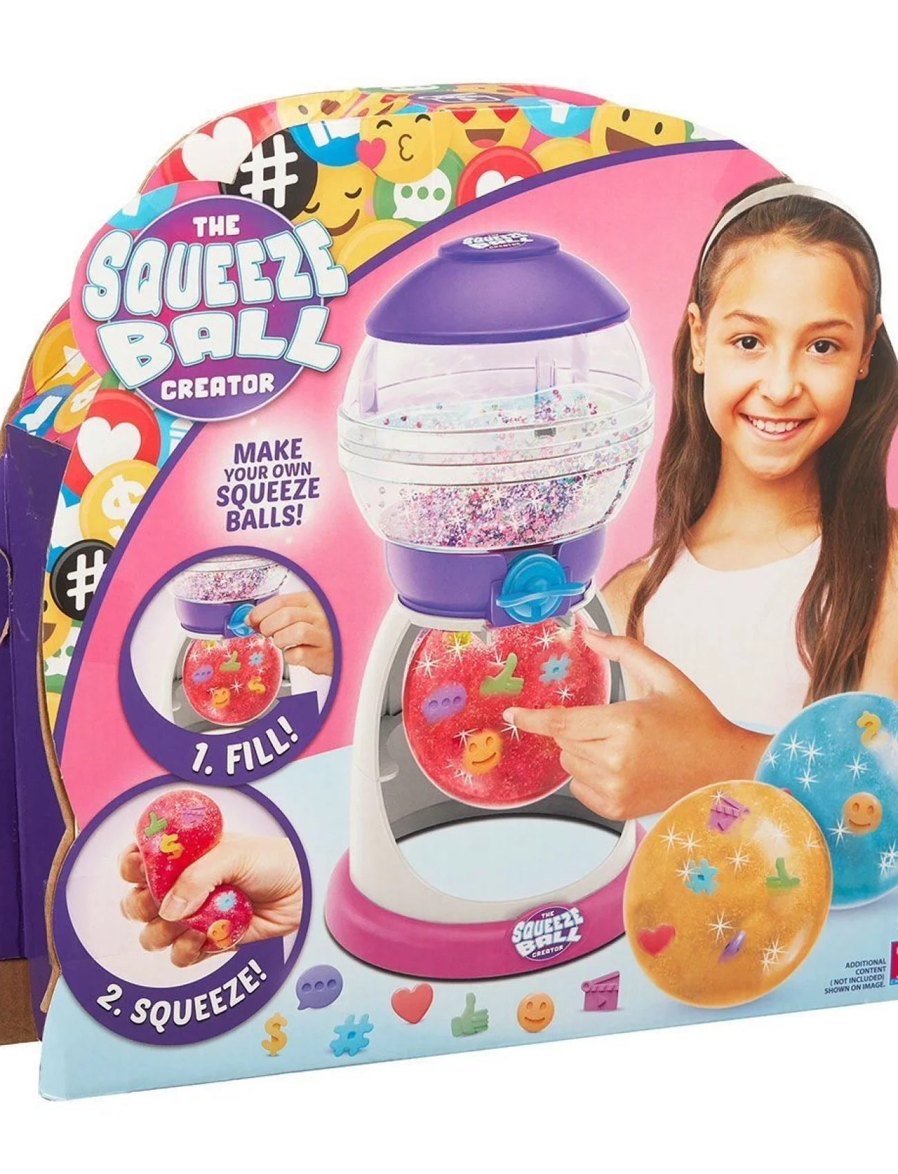 QUB02000 The Squeez Ball Maker Oyun Seti