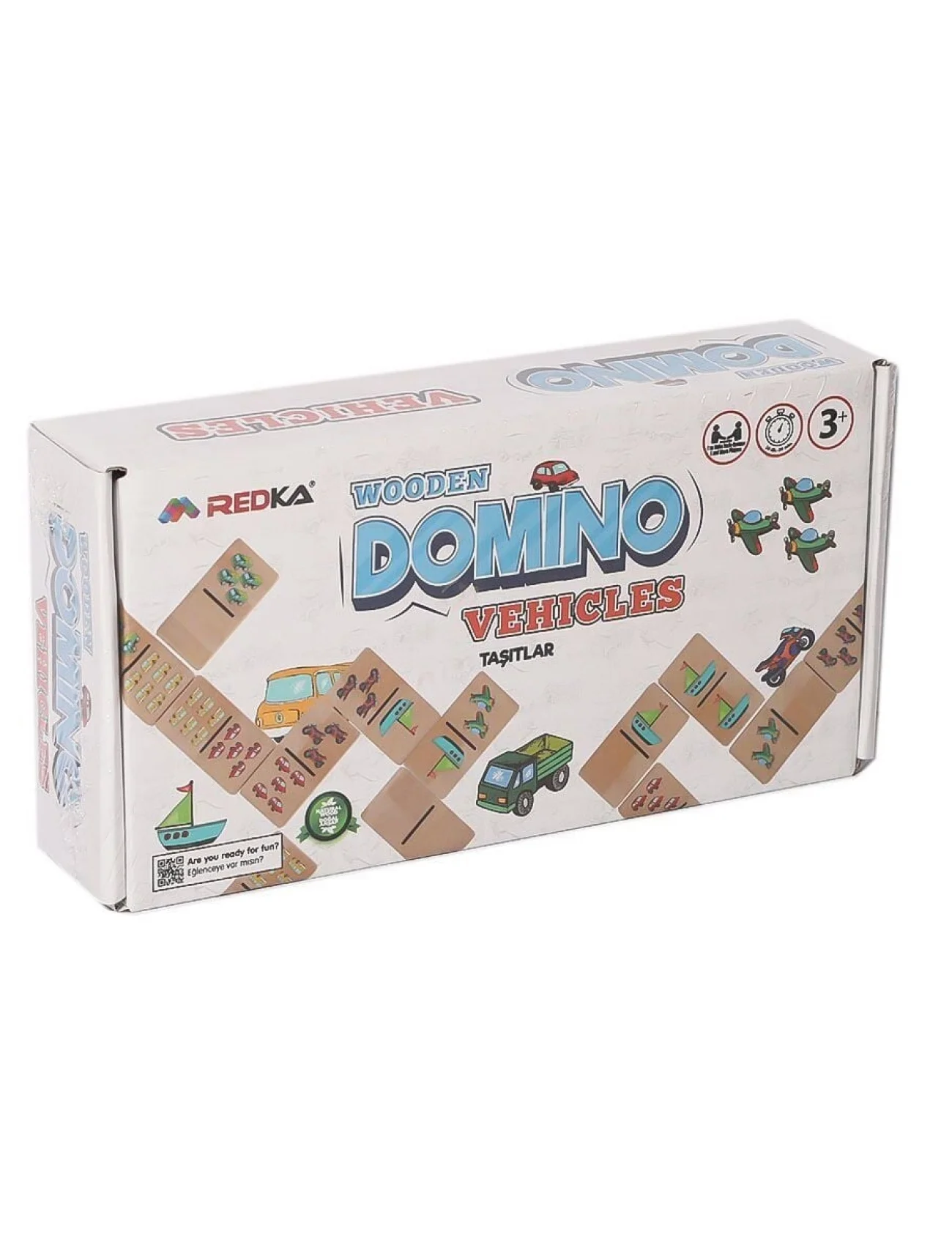 RD5649 Ahşap Domino Oyunu Araçlar -Redka