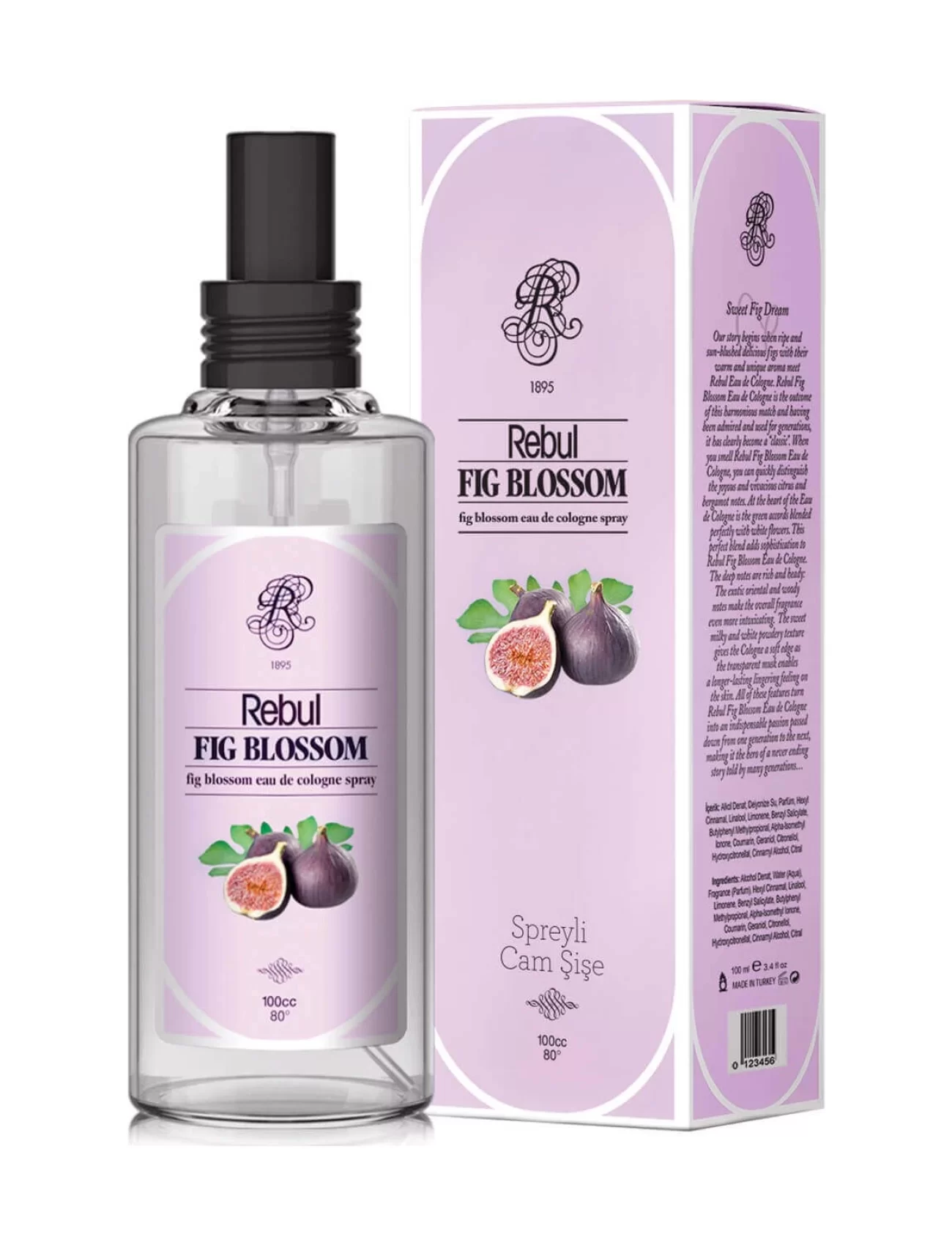 Rebul Kolonya Sprey 100 Cc Fig Blossom