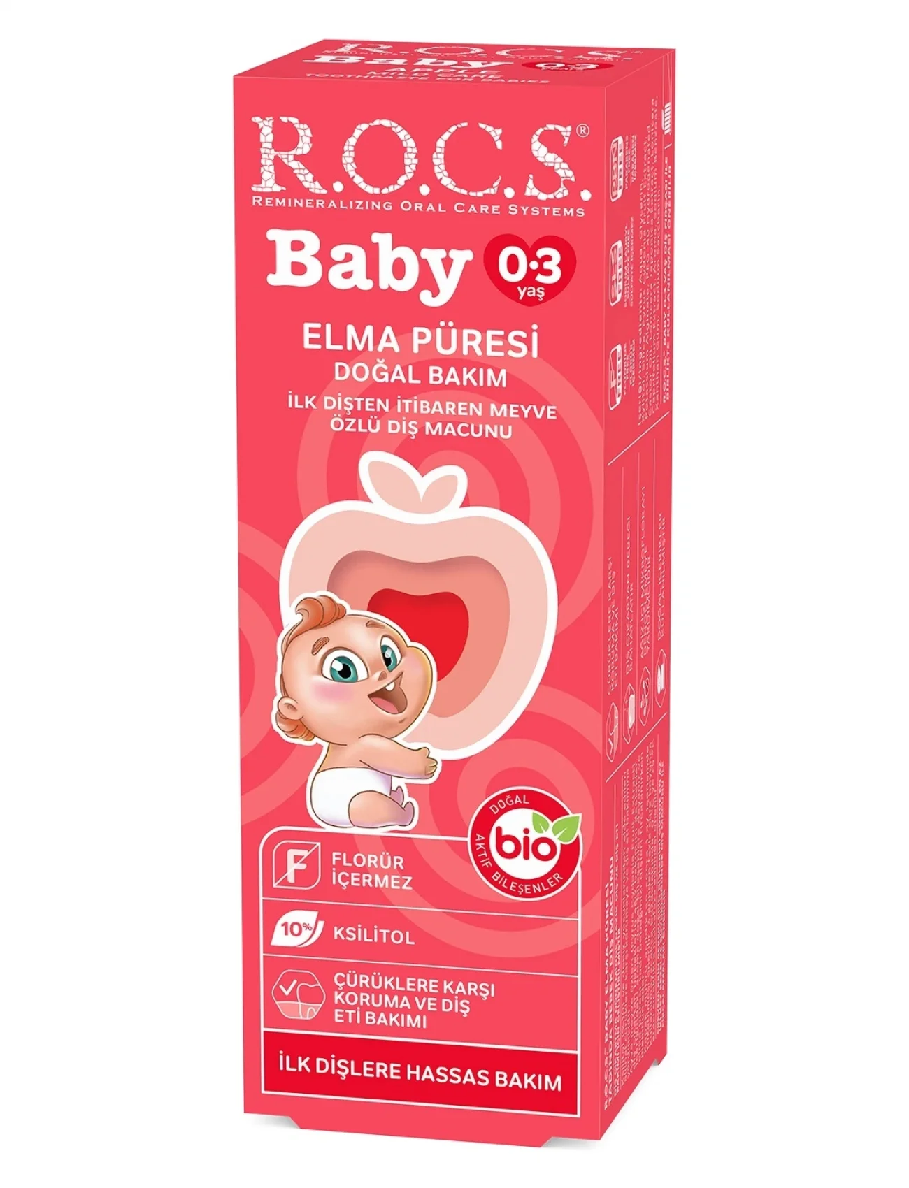R.o.c.s. Baby Diş Macunu 0-3 Yaş 35 Ml Elma