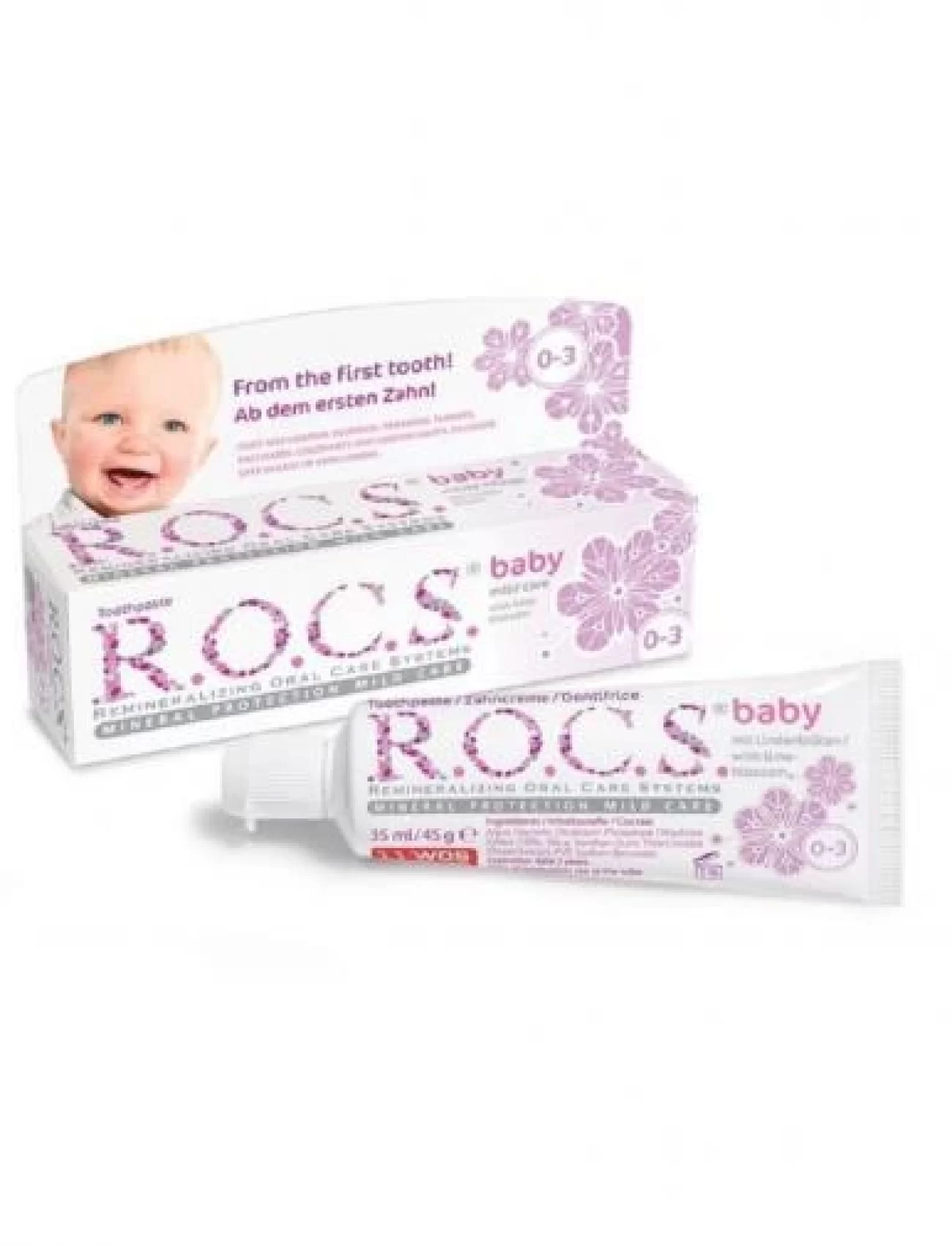 R.O.C.S.Baby Diş Macunu 35ml 0-3 Yaş Ihlamur