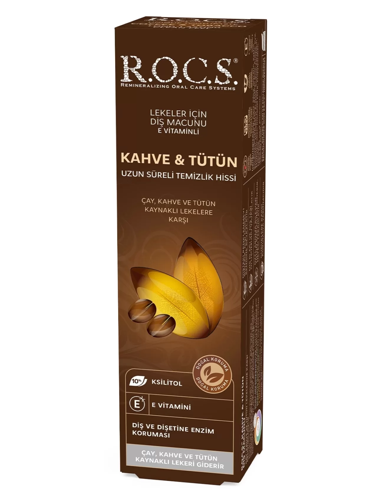 R.O.C.S.Kahve ve Tütün Lekelerine Karşı Diş Macunu 60ml