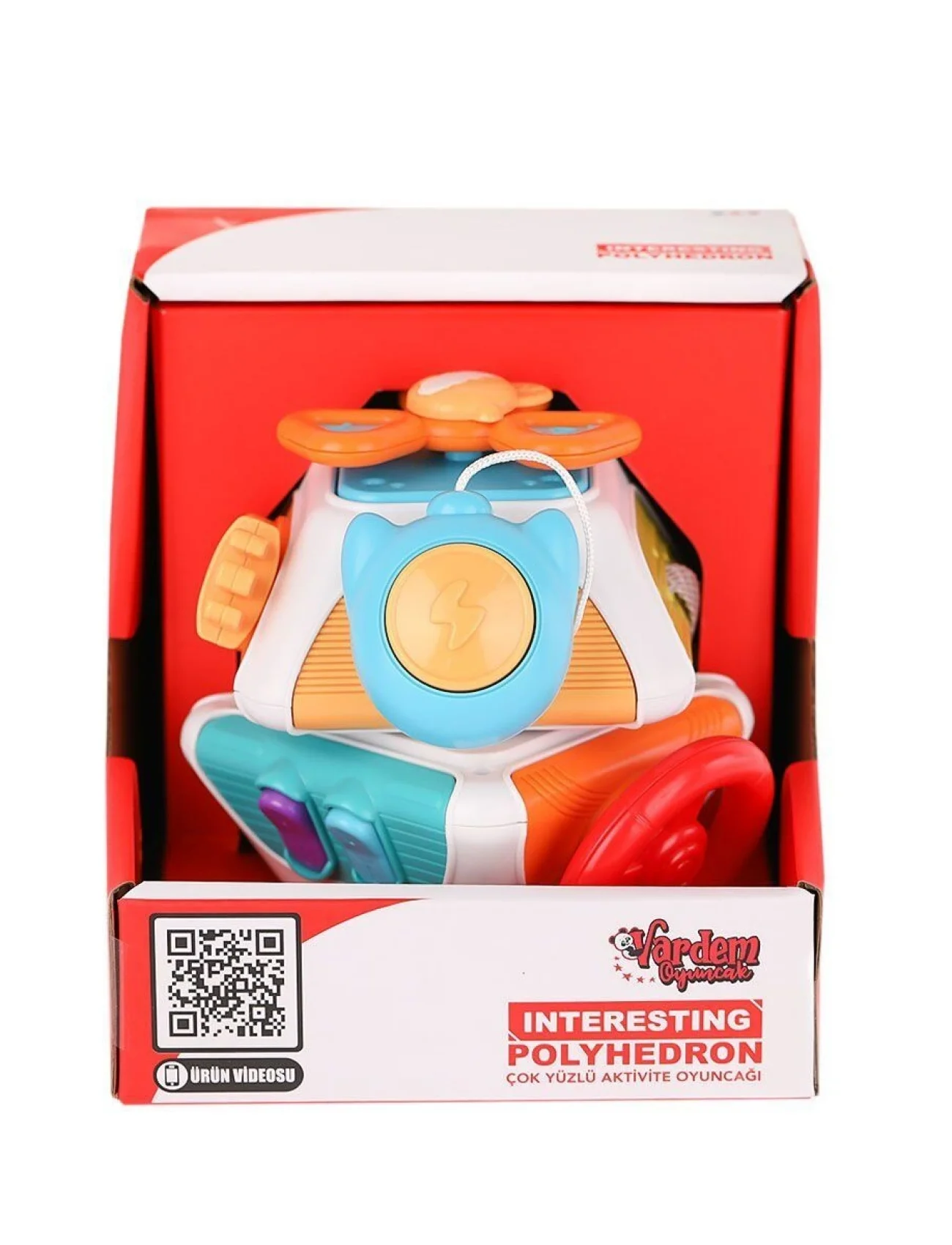 RT1605 Eğitici Çok Yüzlü Aktivite Oyuncağı -Vardem Oyuncak